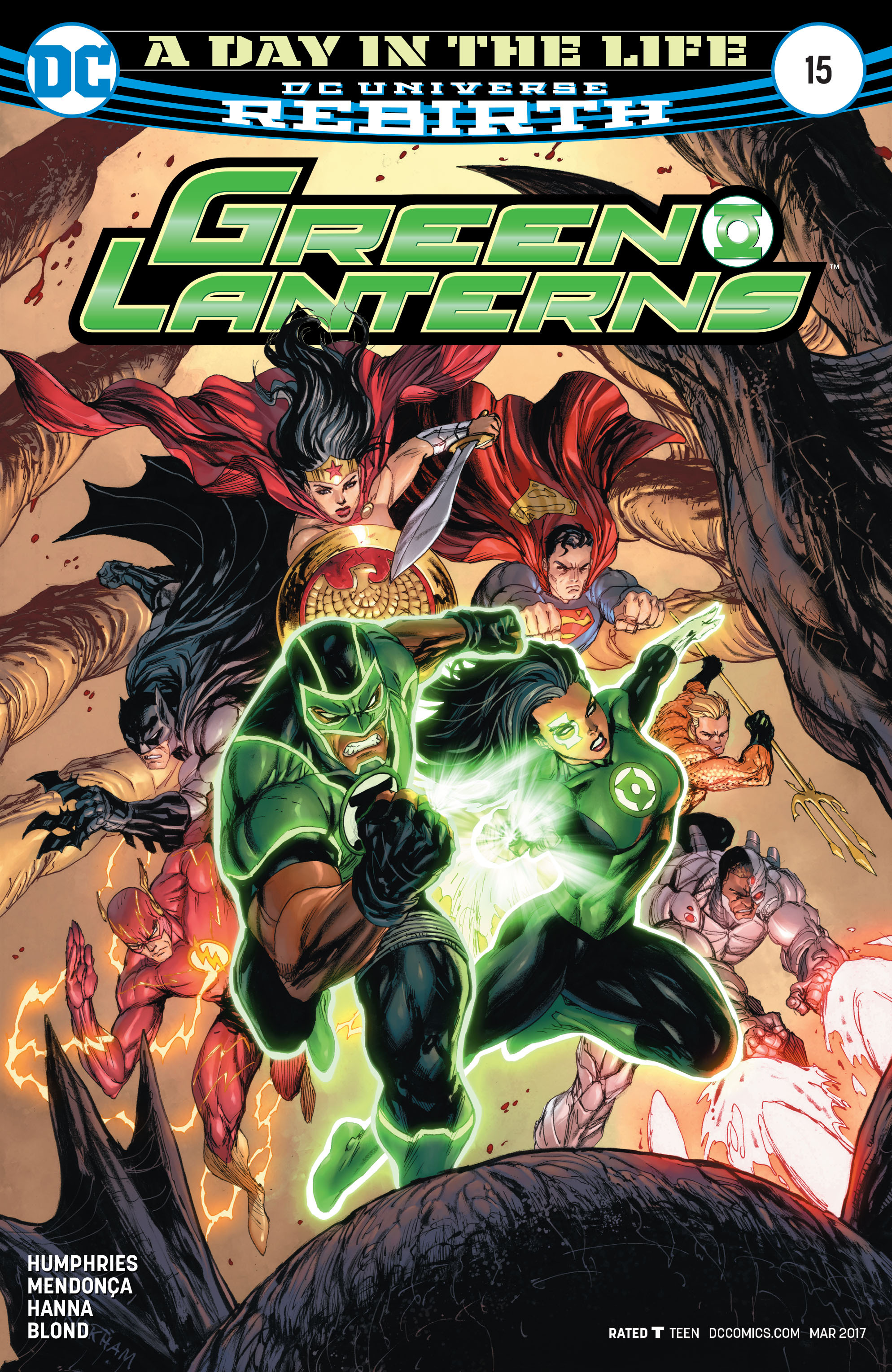 Read online Green Lanterns comic -  Issue #15 - 1