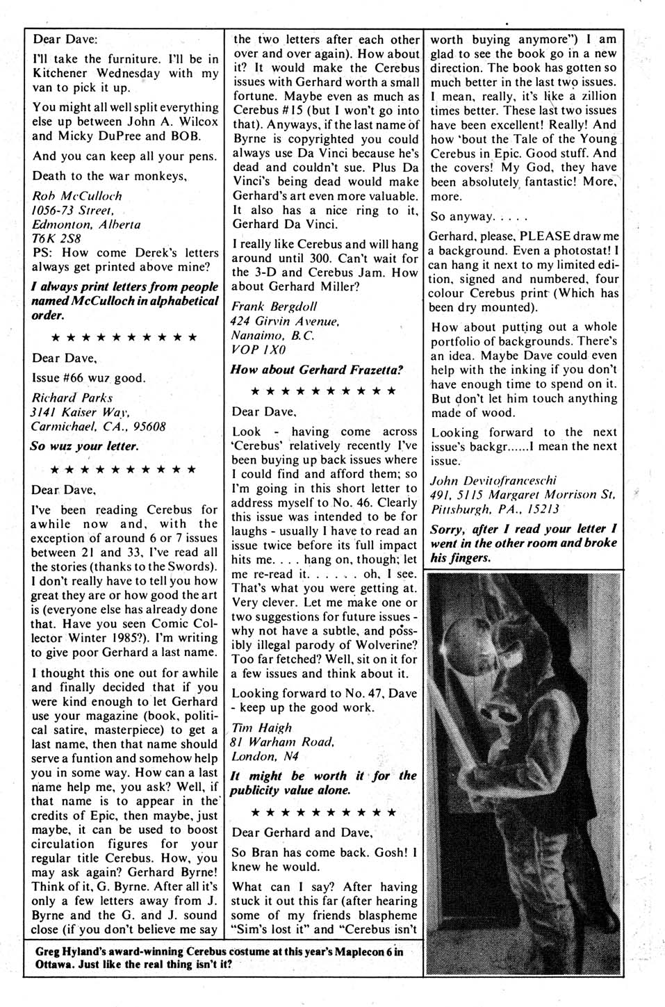 Cerebus Issue #68 #68 - English 30