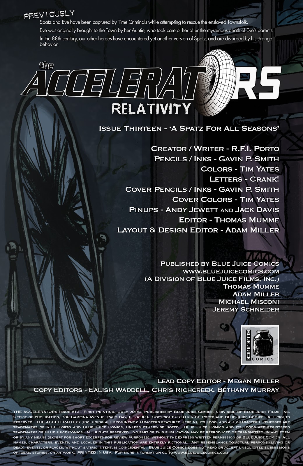 The Accelerators: Relativity issue 3 - Page 2