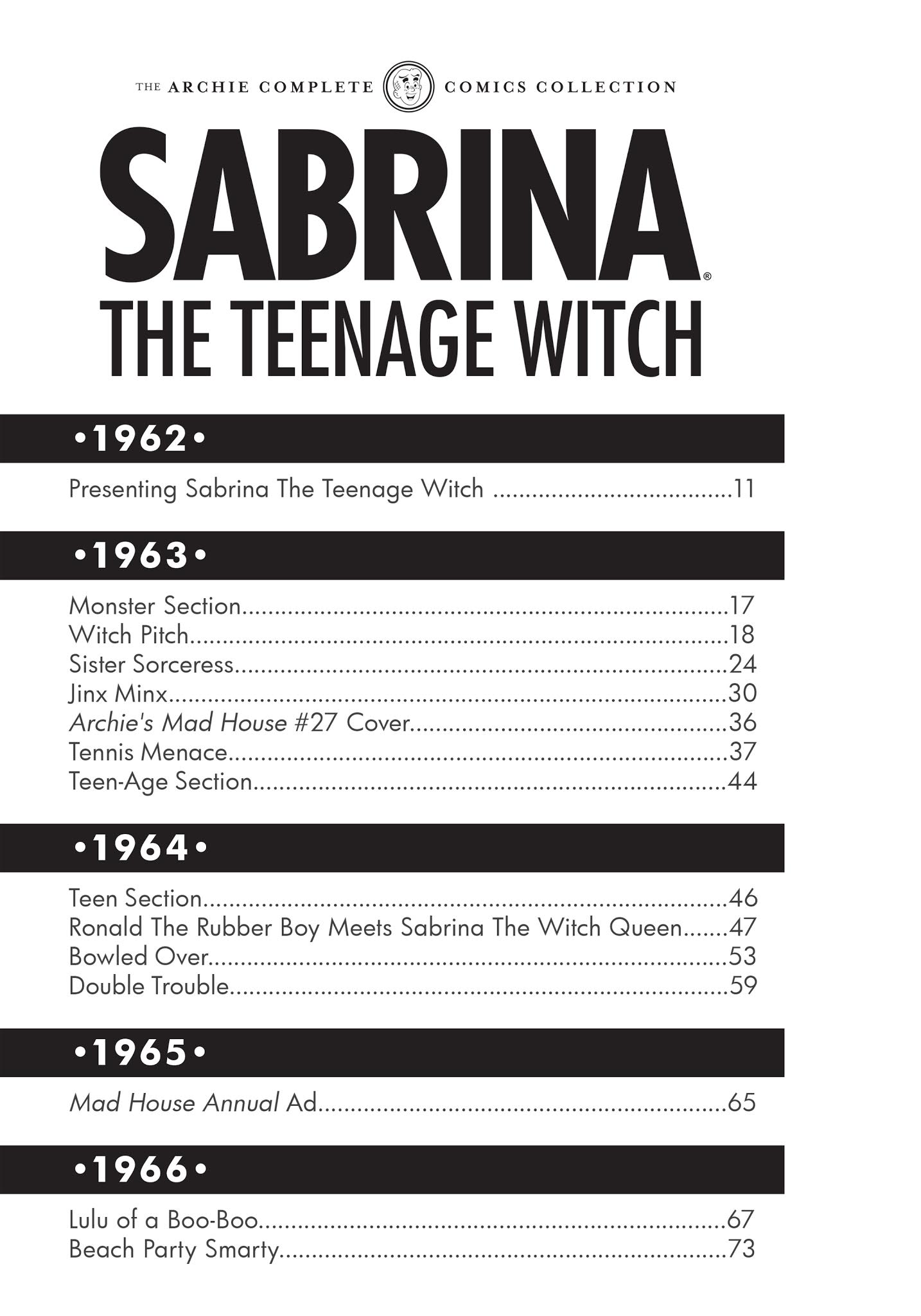 Read online Sabrina the Teenage Witch Complete Collection comic -  Issue # TPB (Part 1) - 7