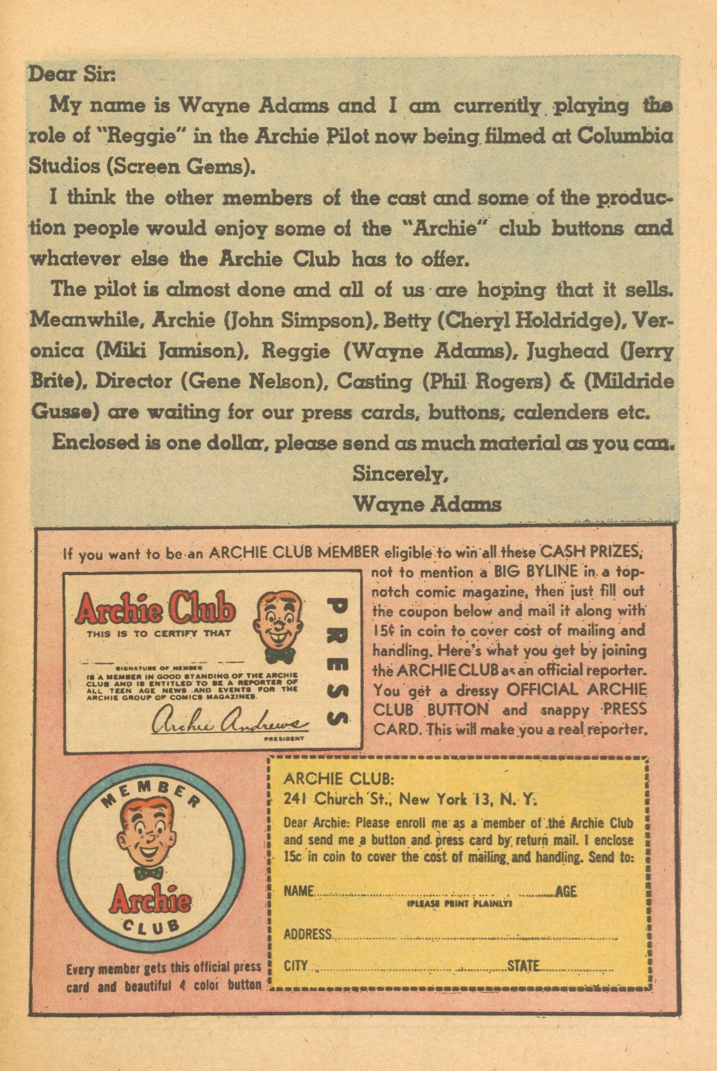 Read online Archie's Joke Book Magazine comic -  Issue #70 - 27