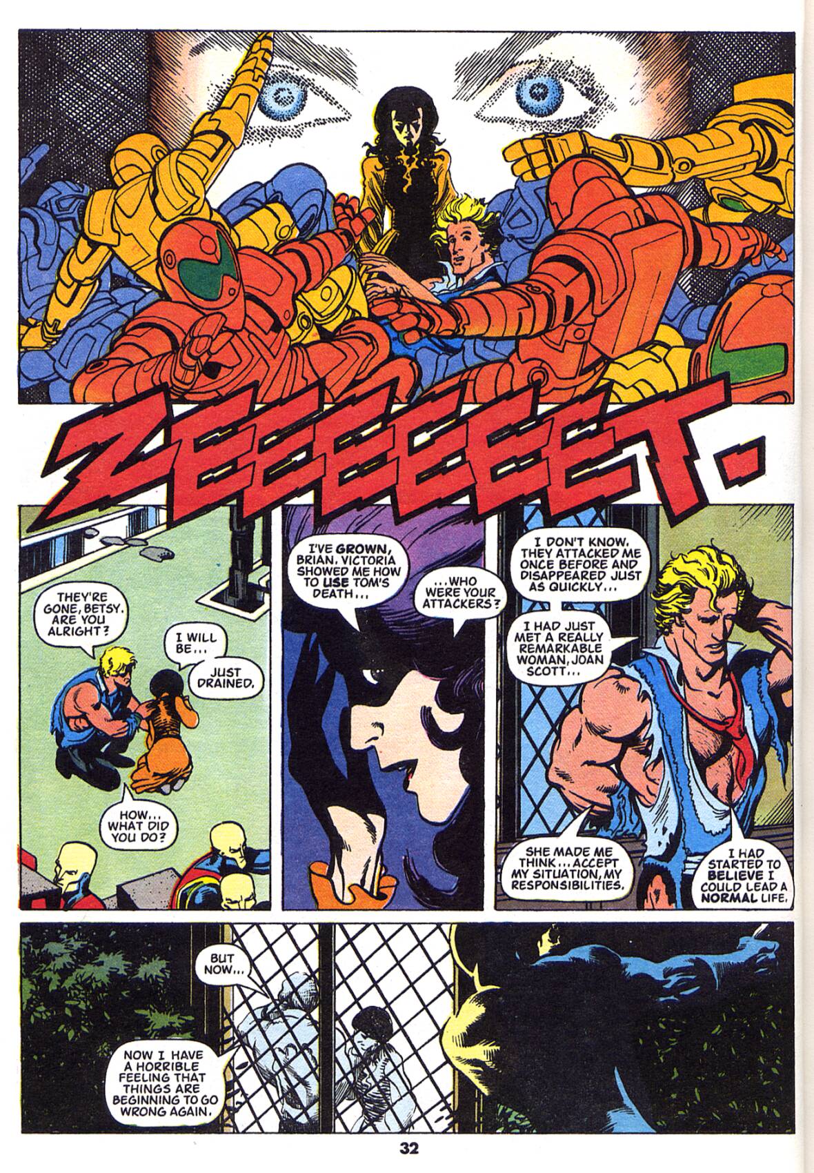 Read online Captain Britain (1988) comic -  Issue # TPB - 32