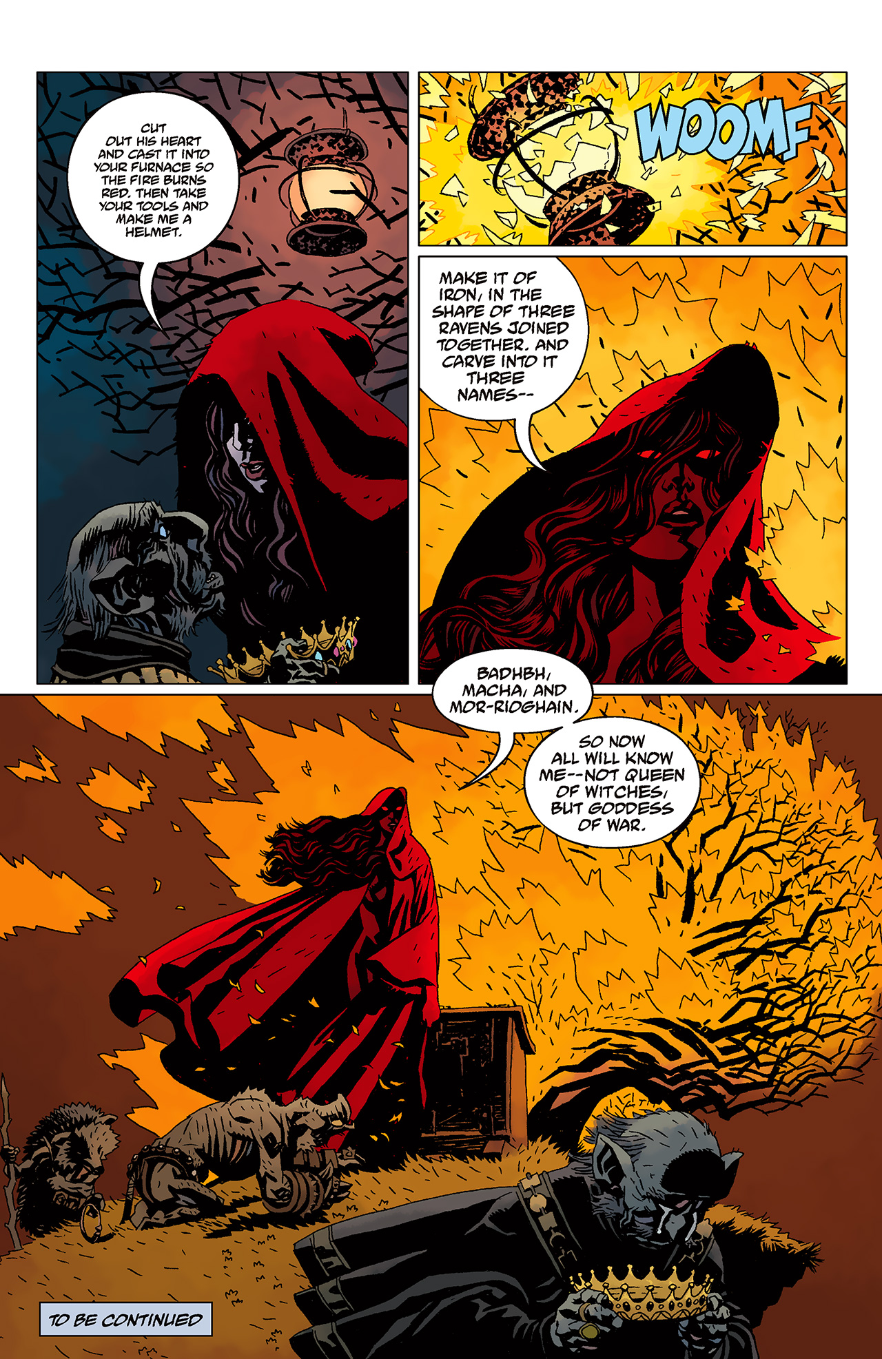 Read online Hellboy: The Wild Hunt comic -  Issue #5 - 20