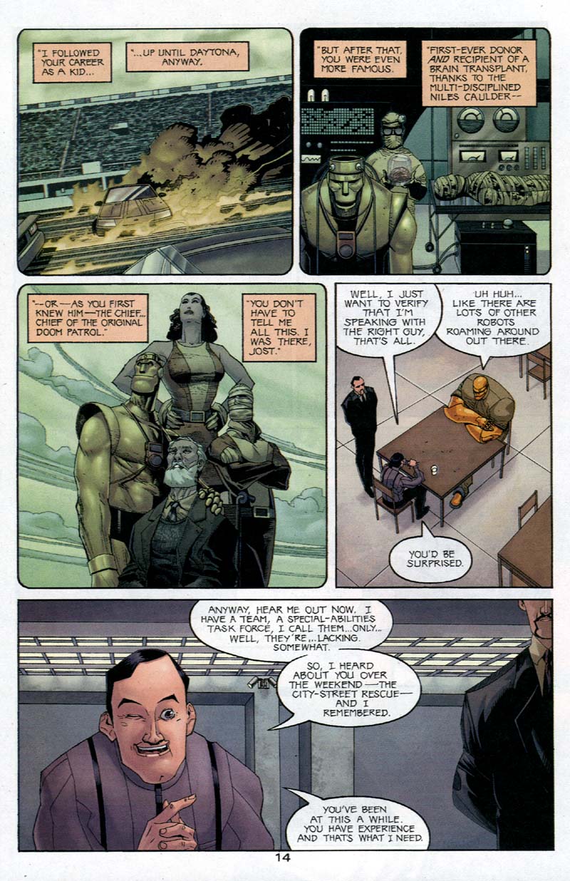 Read online Doom Patrol (2001) comic -  Issue #1 - 15