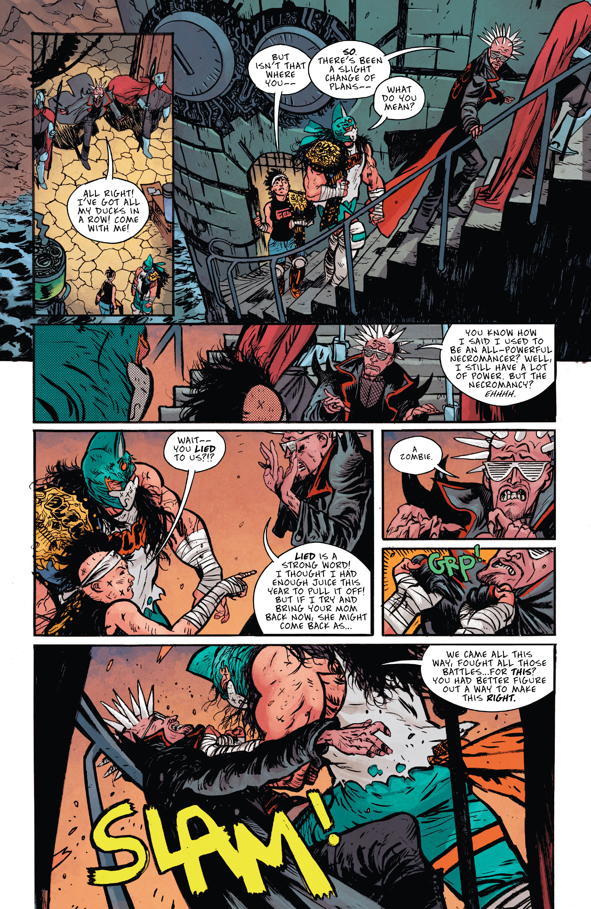 Read online Do a Powerbomb comic -  Issue #6 - 19