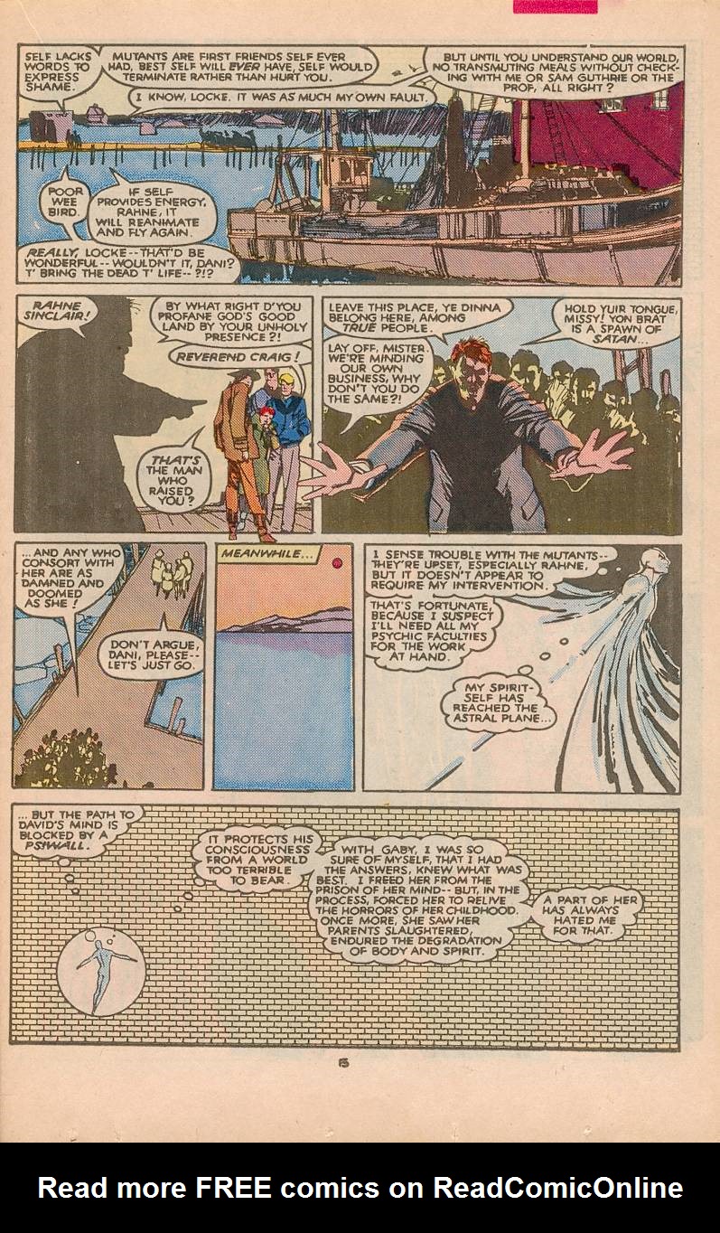 Read online The New Mutants comic -  Issue #26 - 15