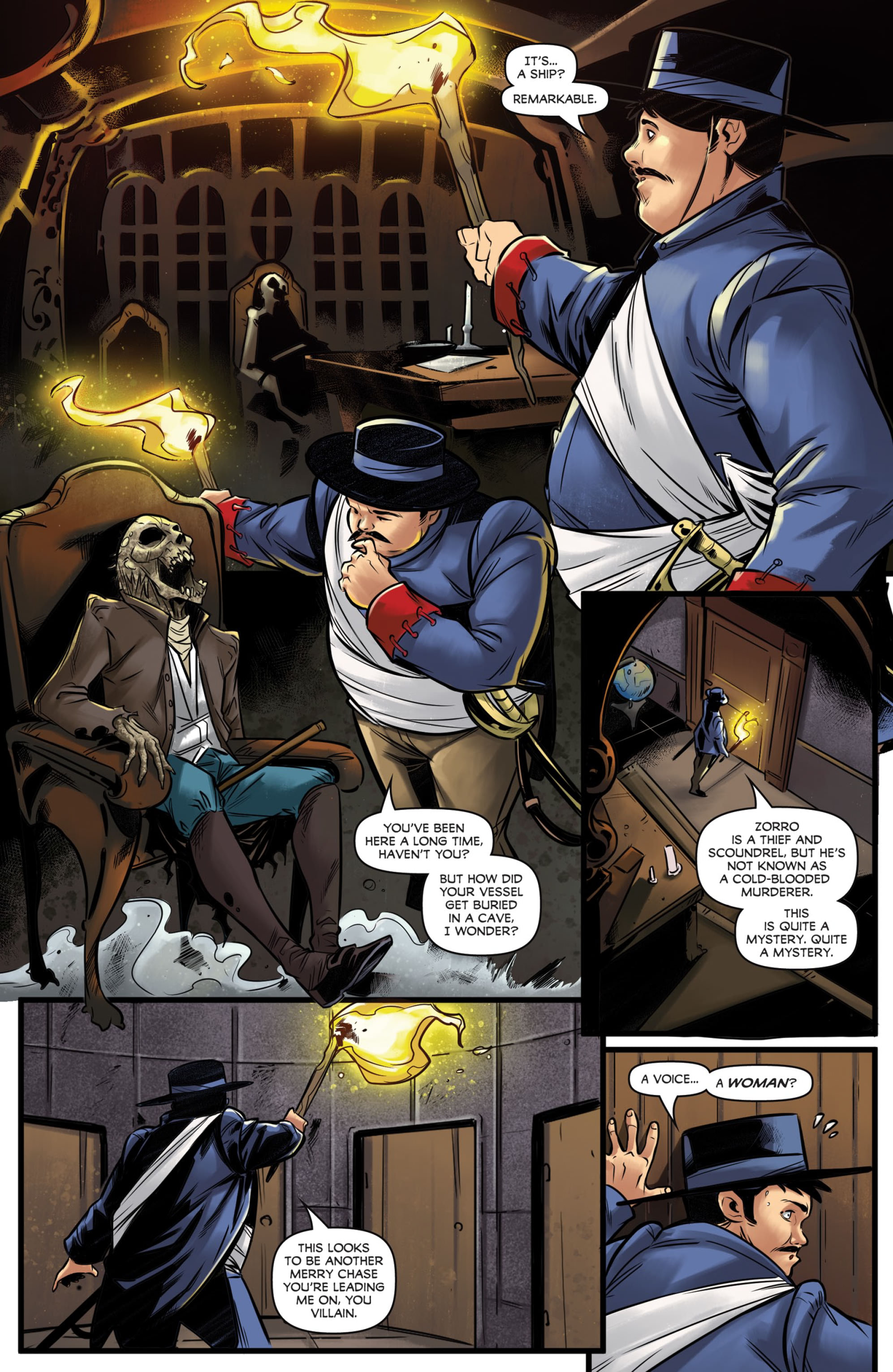 Read online Zorro: Galleon Of the Dead comic -  Issue #3 - 14