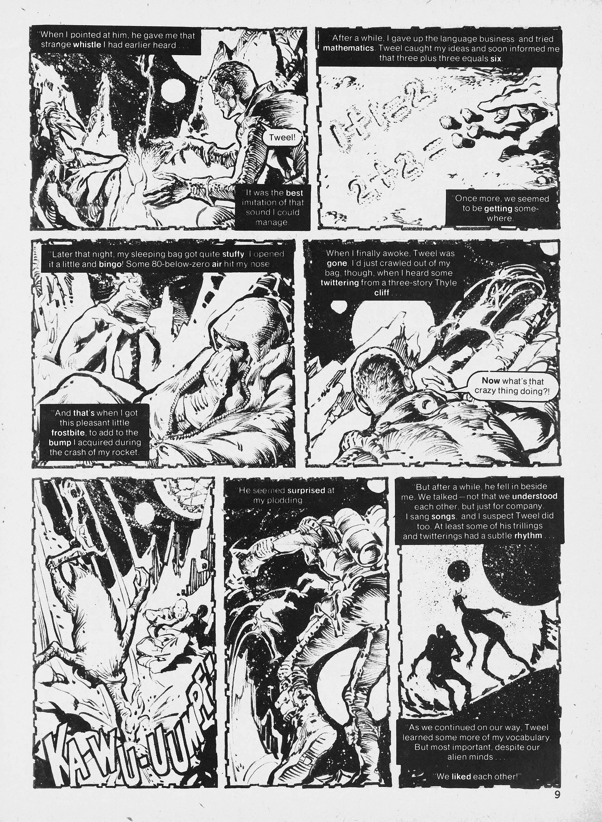 Read online Unknown Worlds of Science Fiction Giant Size Special comic -  Issue # Full - 9