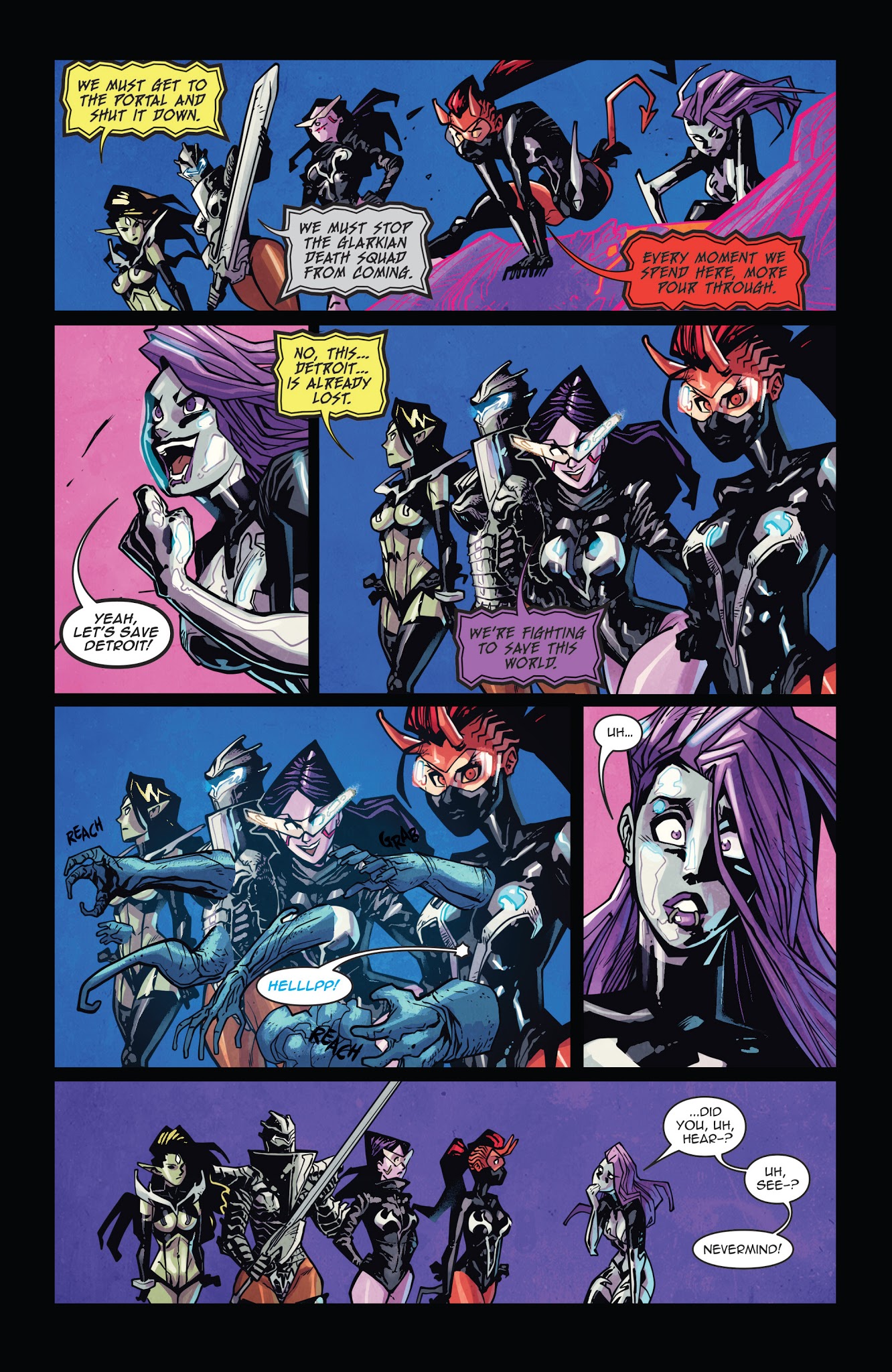Read online Vampblade Season 2 comic -  Issue #11 - 18
