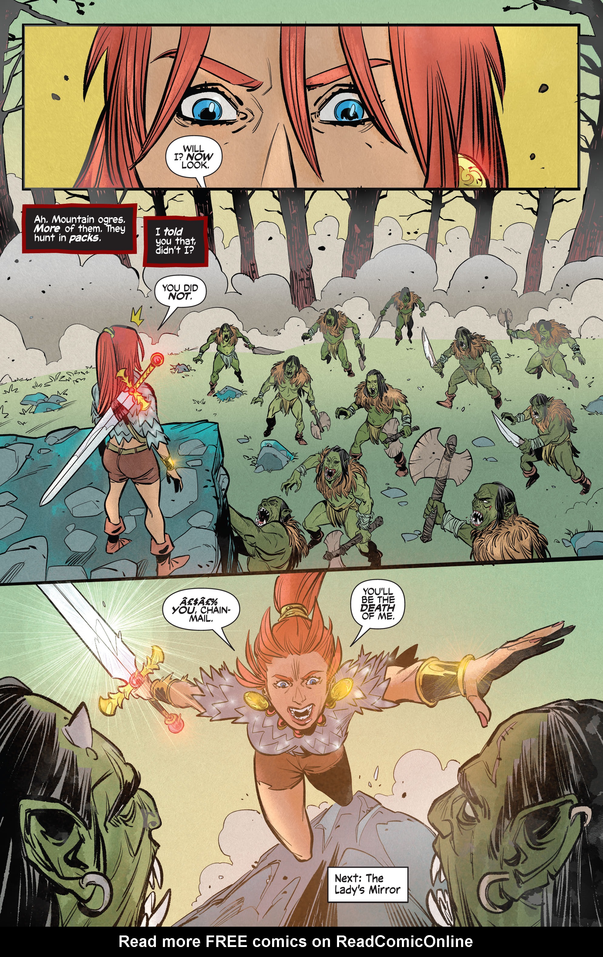 Read online Immortal Red Sonja comic -  Issue #3 - 25