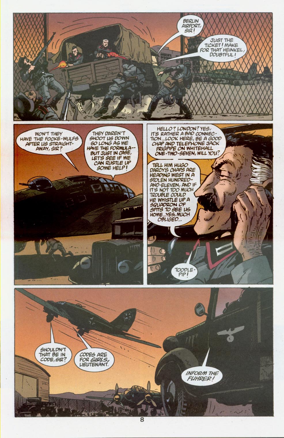 Read online Adventures in the Rifle Brigade comic -  Issue #3 - 9