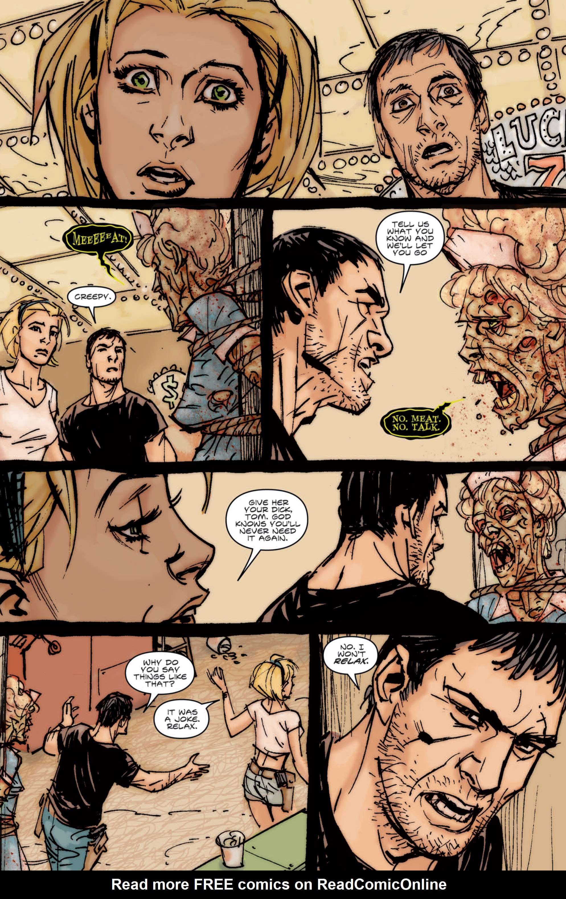 Read online Remains comic -  Issue #3 - 16