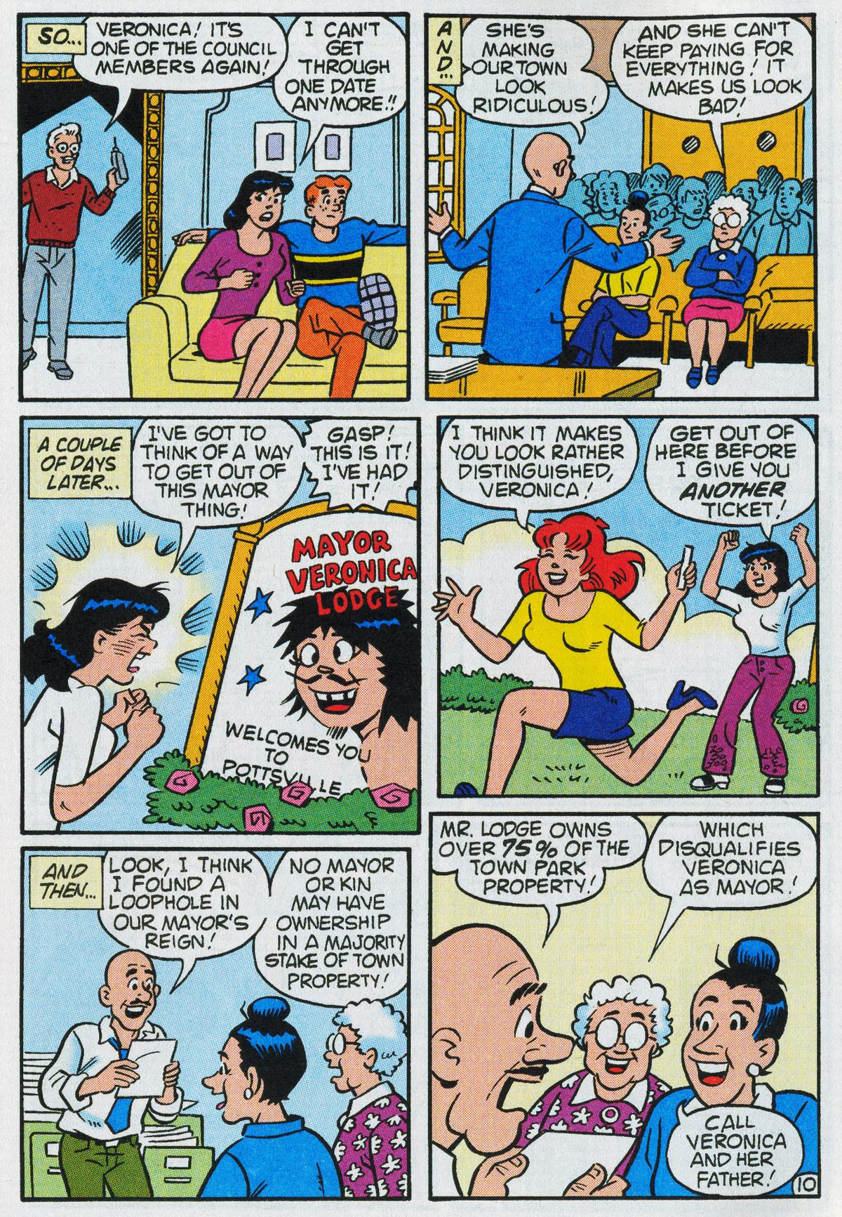 Read online Betty and Veronica Digest Magazine comic -  Issue #157 - 45
