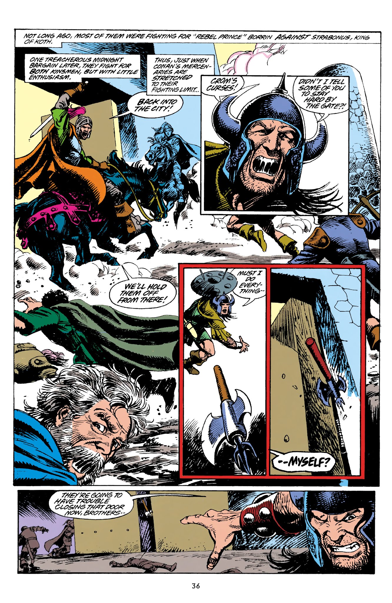 Read online The Chronicles of Conan comic -  Issue # TPB 34 (Part 1) - 35