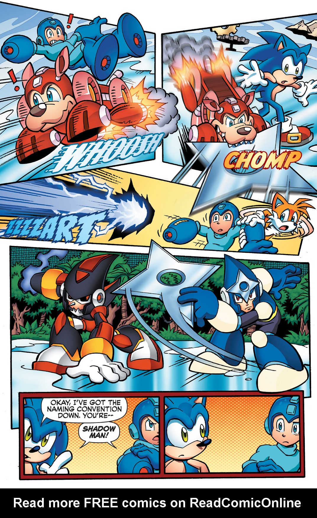 Read online Sonic Mega Man Worlds Collide comic -  Issue # Vol 2 - 62