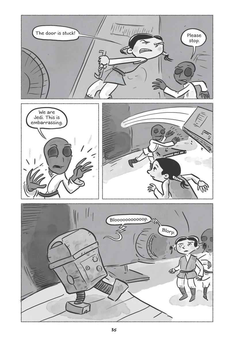 Read online Jedi Academy comic -  Issue # TPB 9 (Part 1) - 37