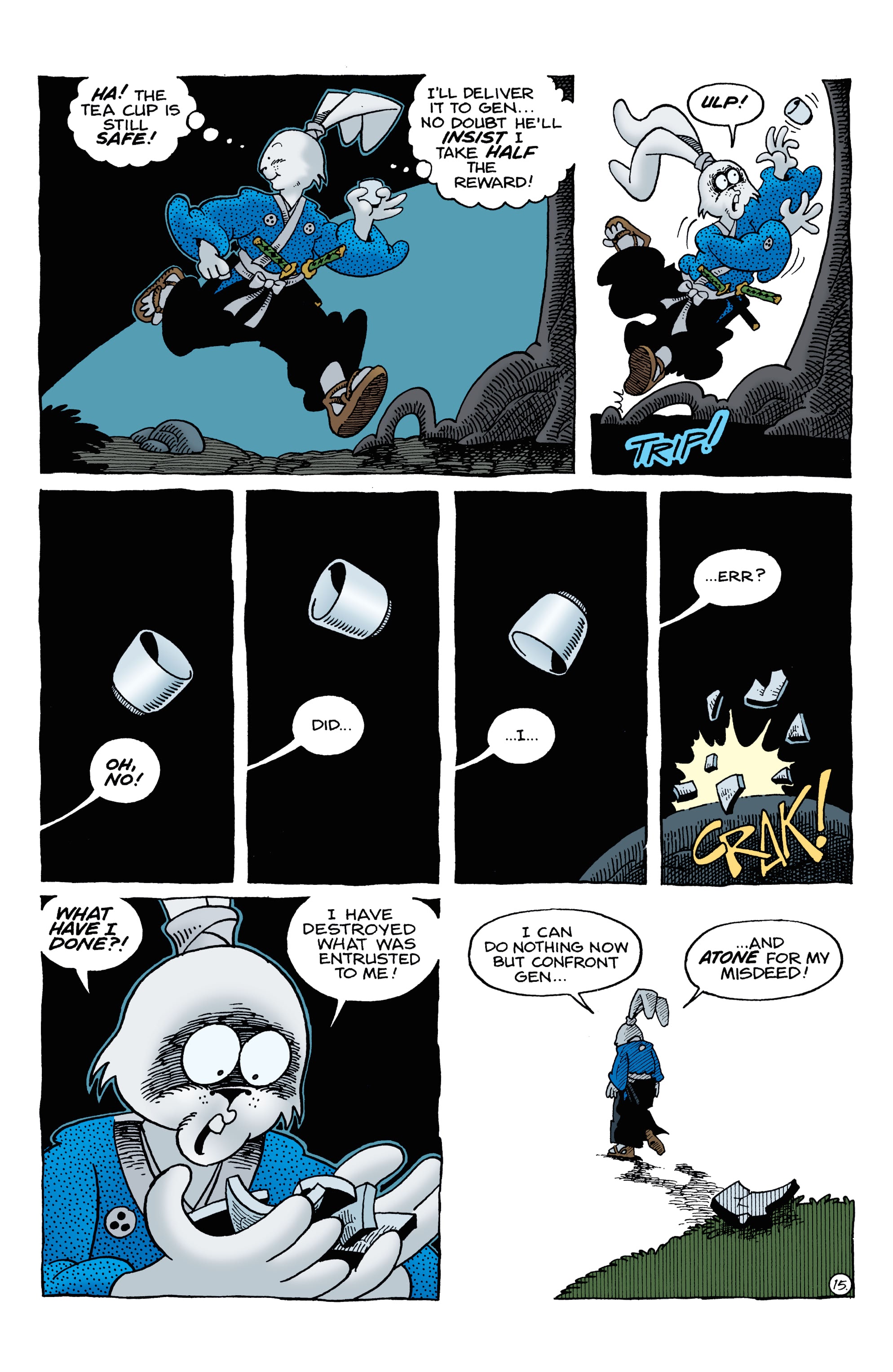 Read online Usagi Yojimbo: Wanderer’s Road comic -  Issue #5 - 16