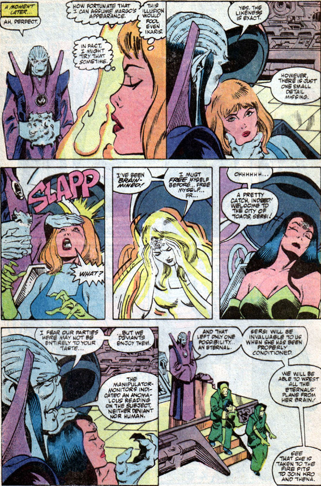 Read online Eternals (1985) comic -  Issue #10 - 23