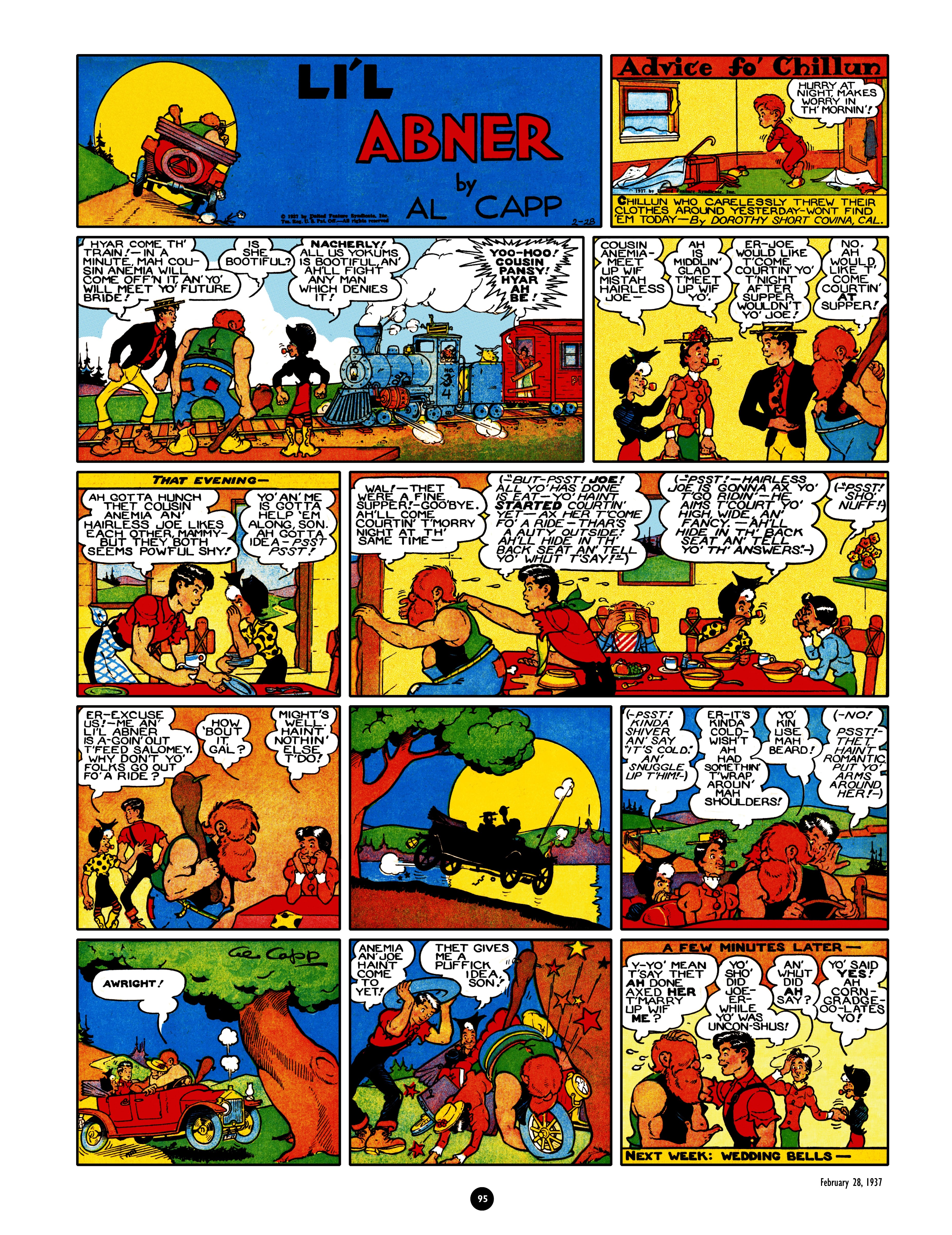 Read online Al Capp's Li'l Abner Complete Daily & Color Sunday Comics comic -  Issue # TPB 2 (Part 1) - 96