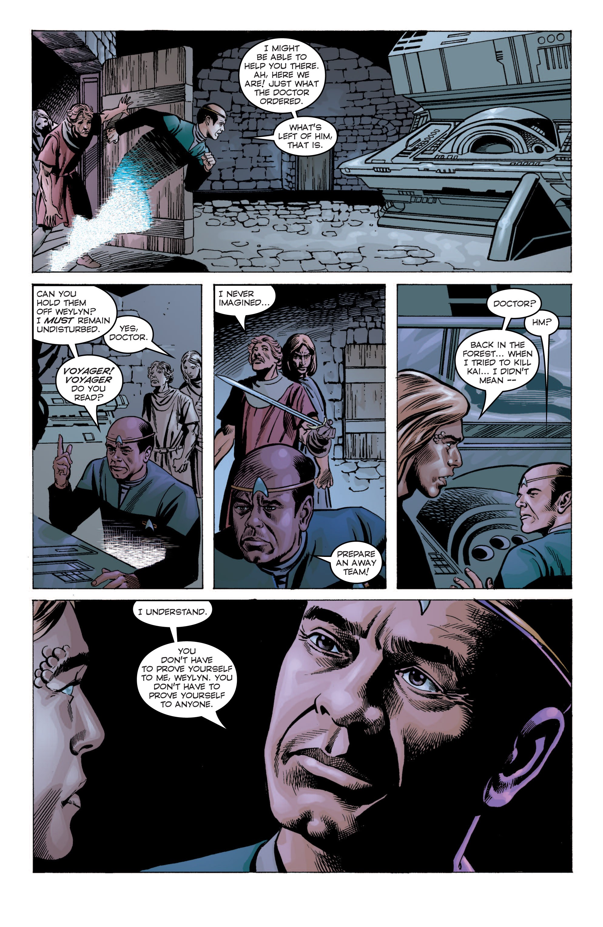 Read online Star Trek: Voyager--Encounters with the Unknown comic -  Issue # TPB - 83