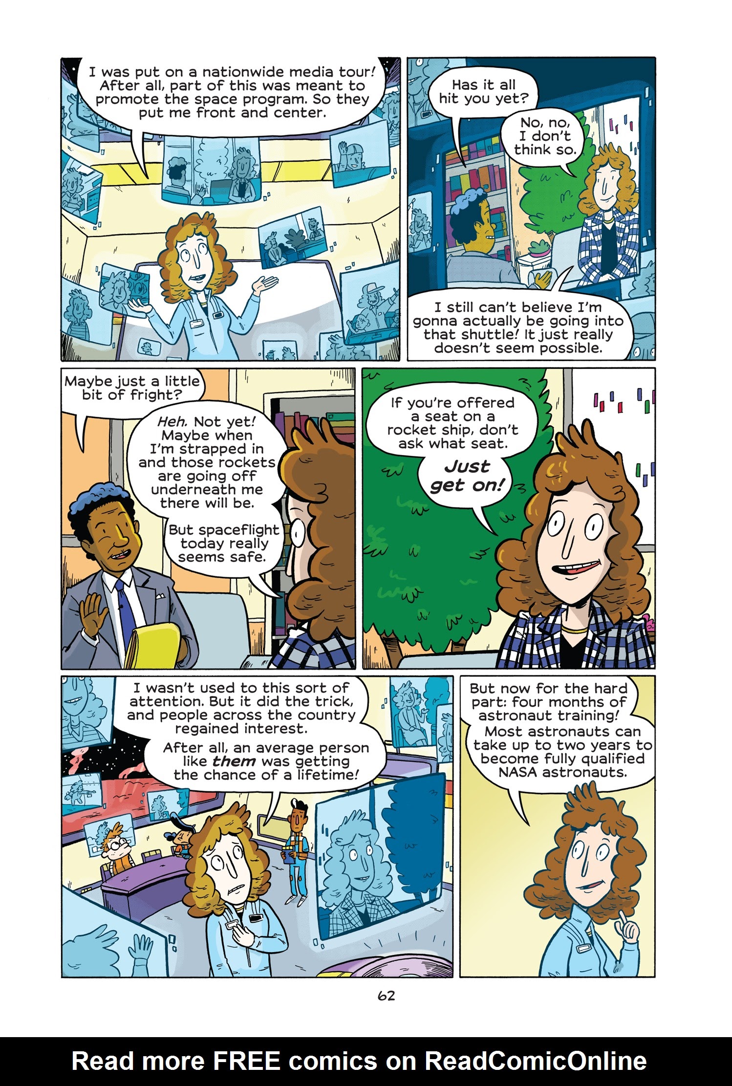 Read online History Comics comic -  Issue # The Challenger Disaster: Tragedy in the Skies - 68