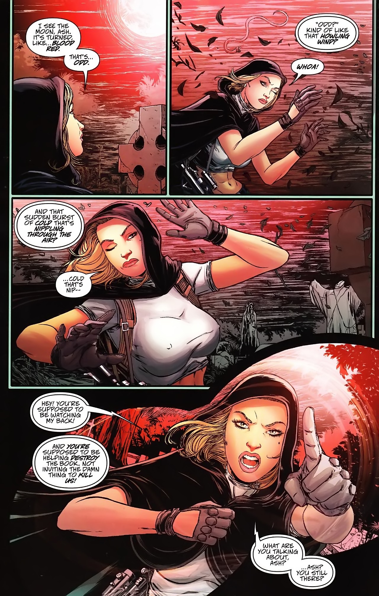 Read online Danger Girl and the Army of Darkness comic -  Issue #4 - 25