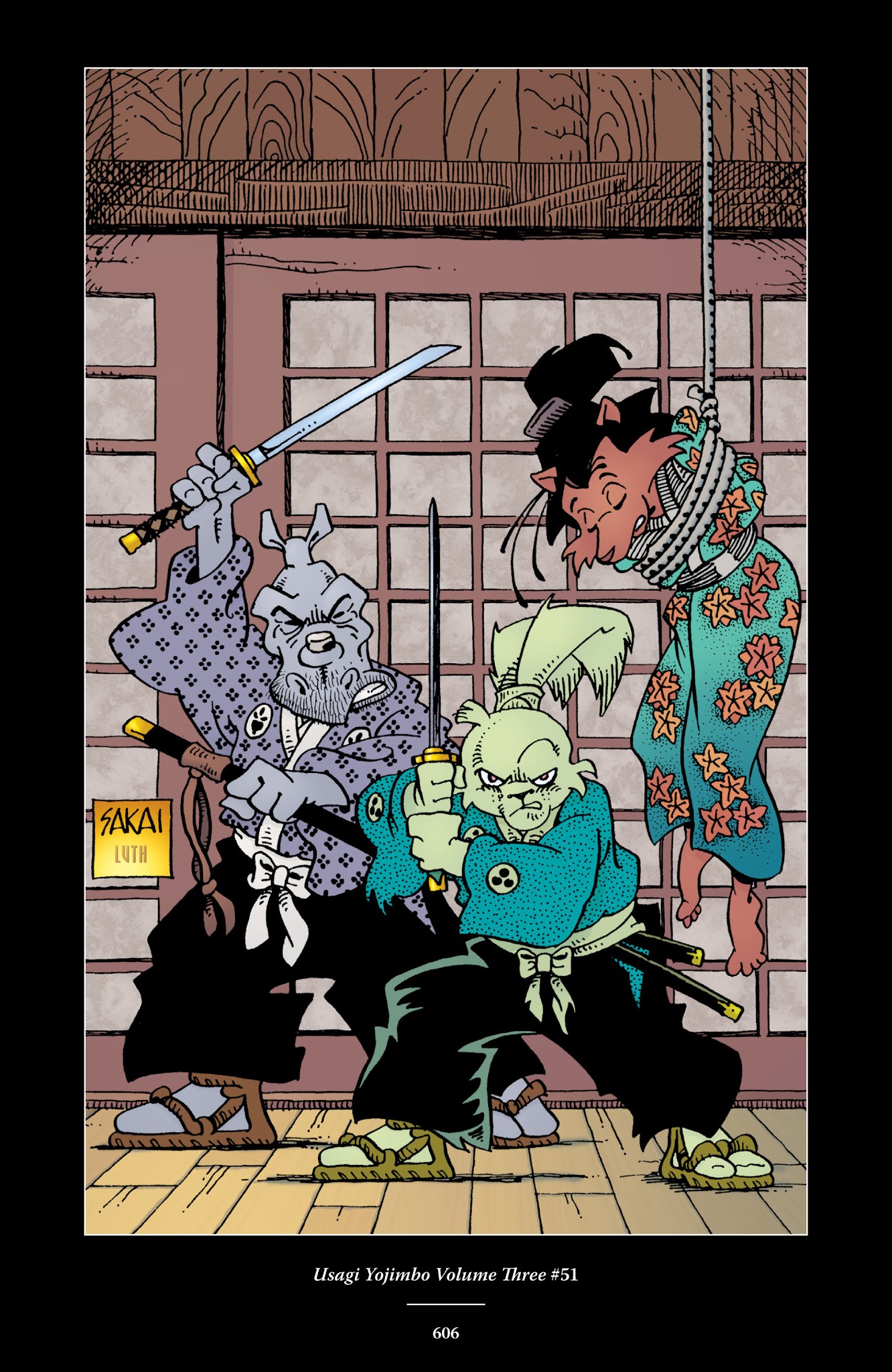 Read online The Usagi Yojimbo Saga comic -  Issue # TPB 3 - 597