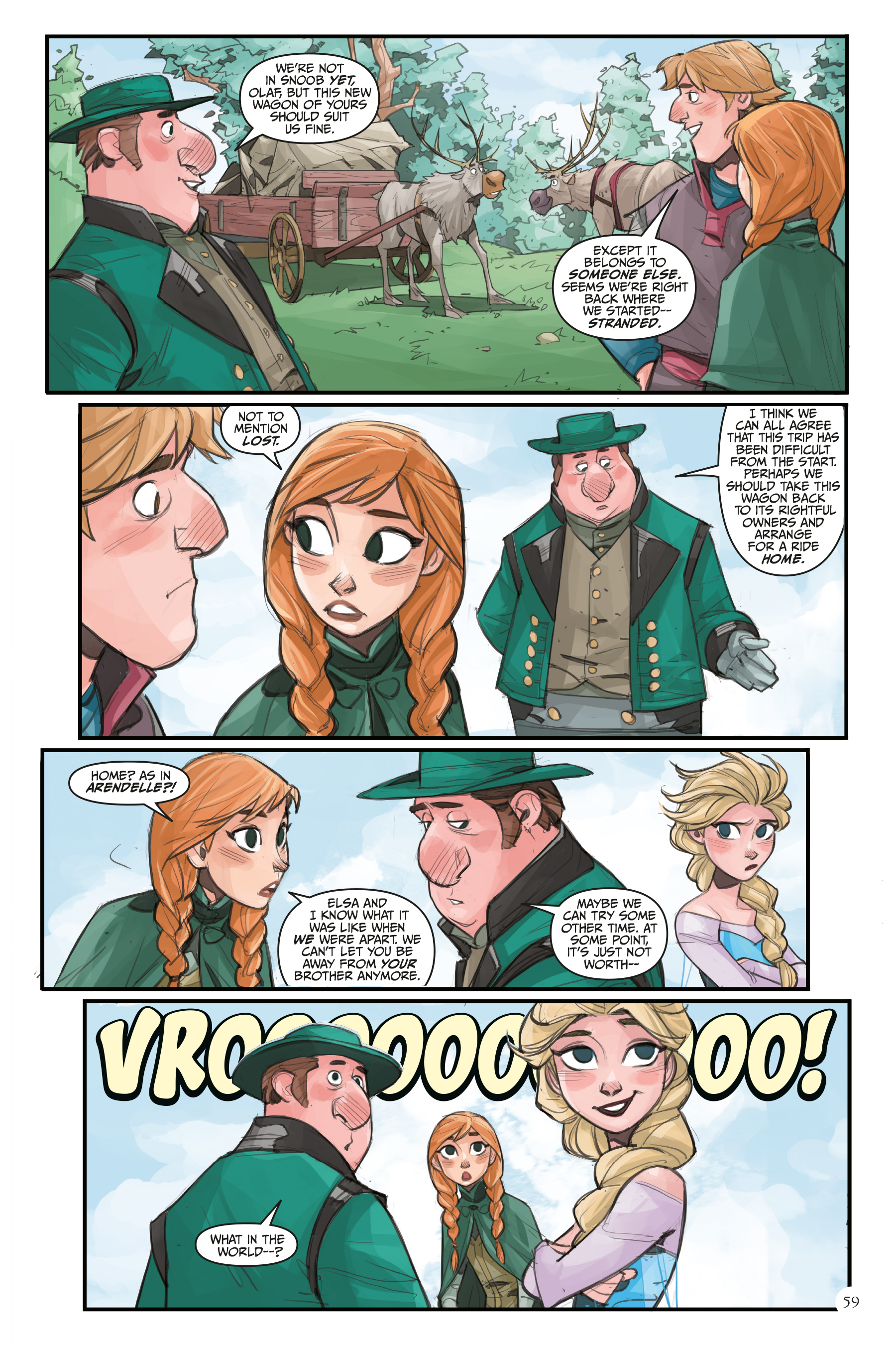 Read online Disney Frozen: Reunion Road comic -  Issue # _TPB - 58