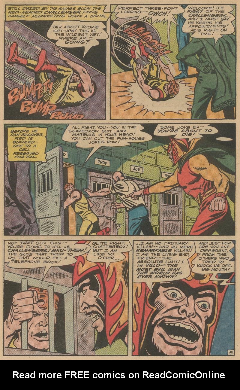 Read online Challengers of the Unknown (1958) comic -  Issue #50 - 6