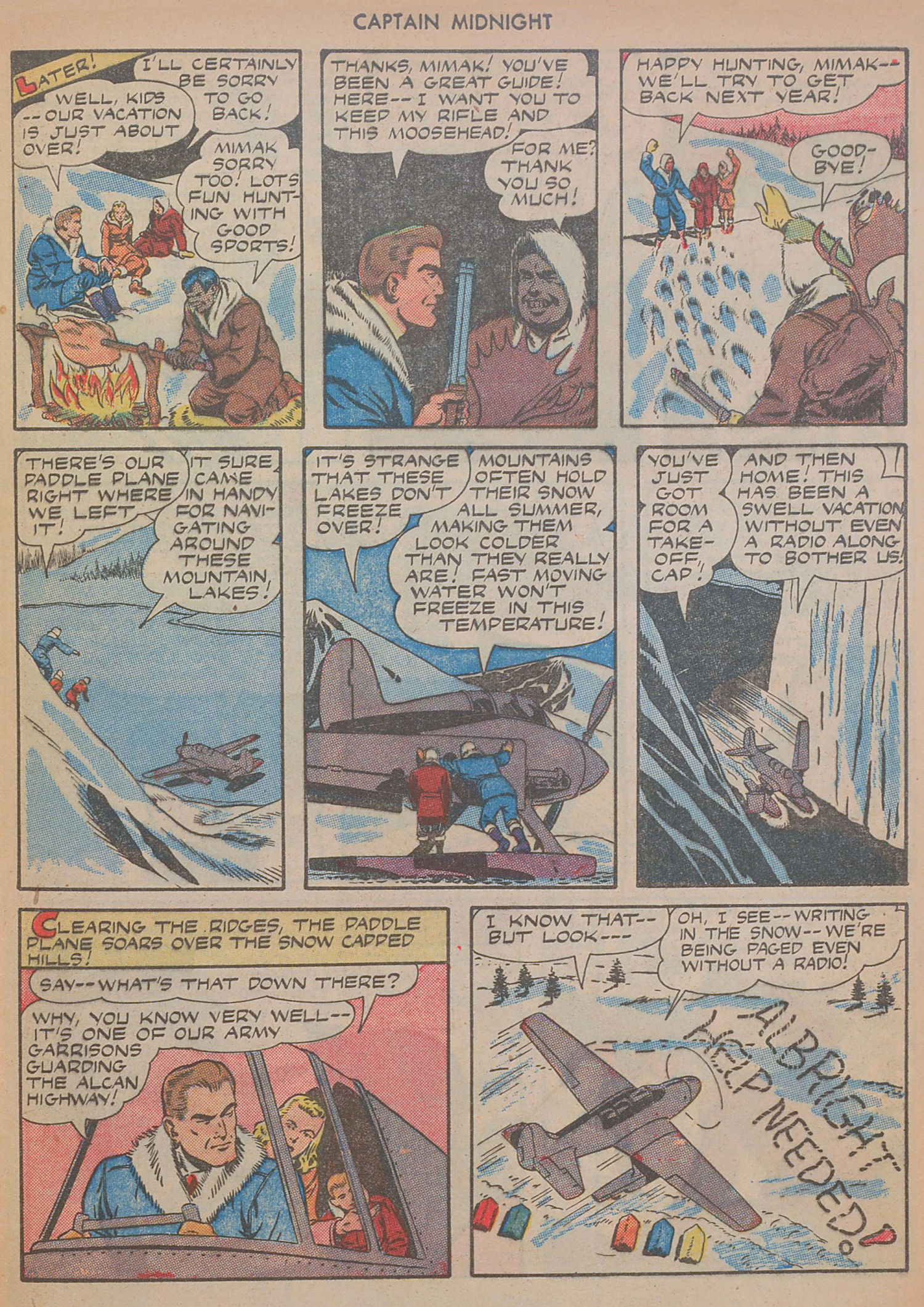 Read online Captain Midnight (1942) comic -  Issue #30 - 5