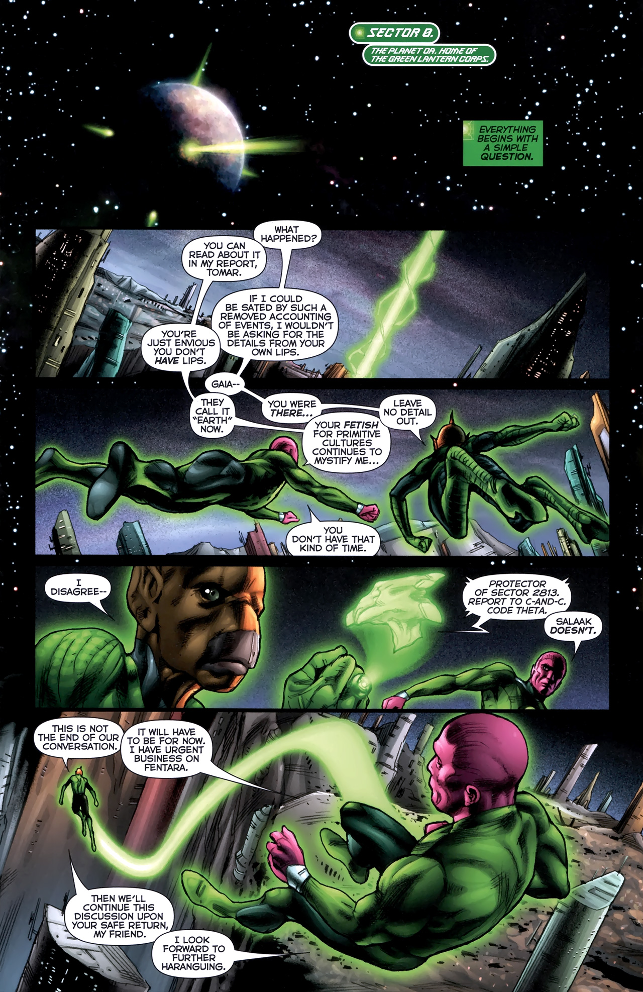 Read online Green Lantern Movie Prequel: Tomar-Re comic -  Issue # Full - 2