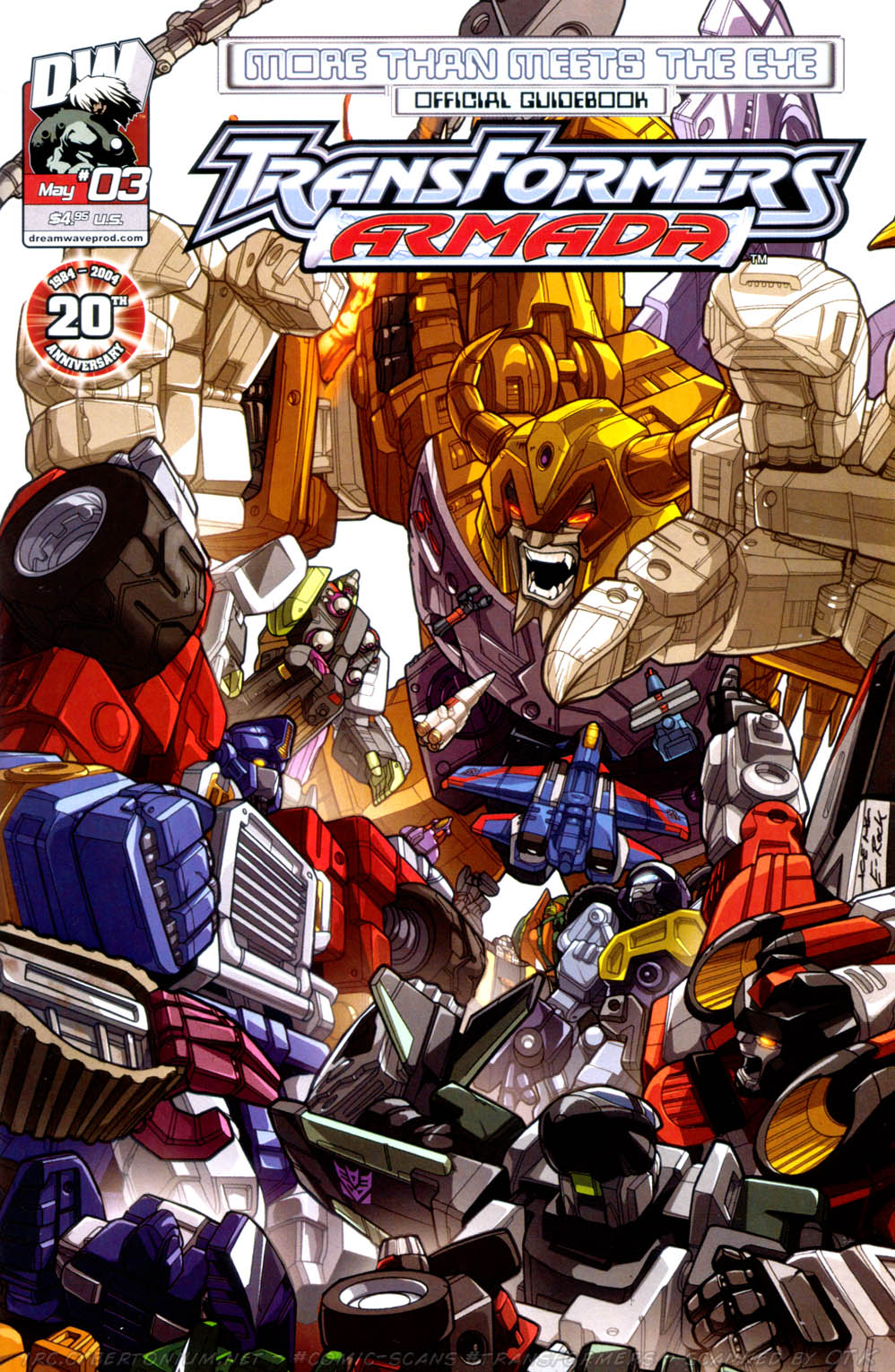 Read online More Than Meets The Eye: Transformers Armada comic -  Issue #3 - 2