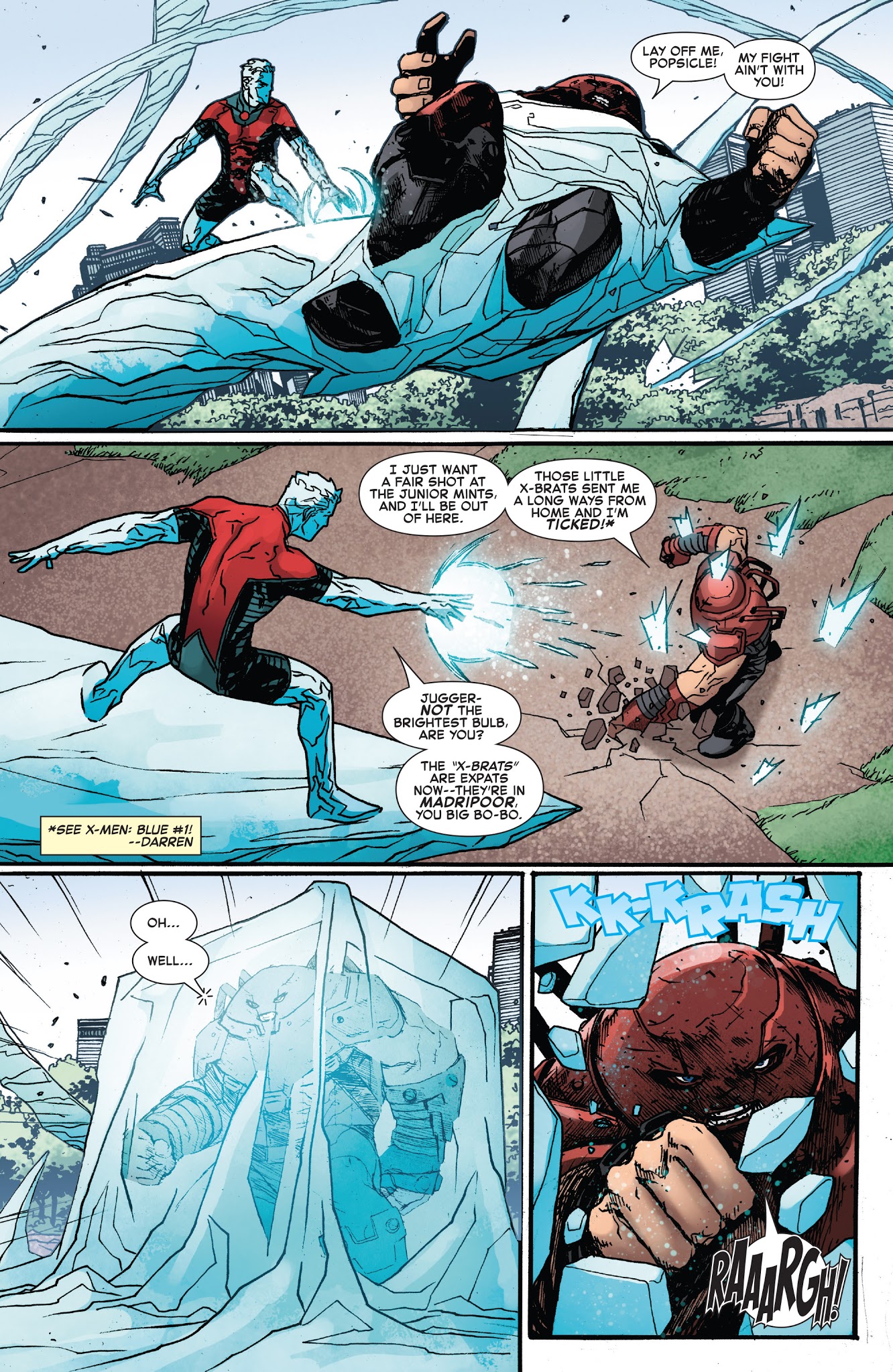 Read online Iceman (2017) comic -  Issue #5 - 11
