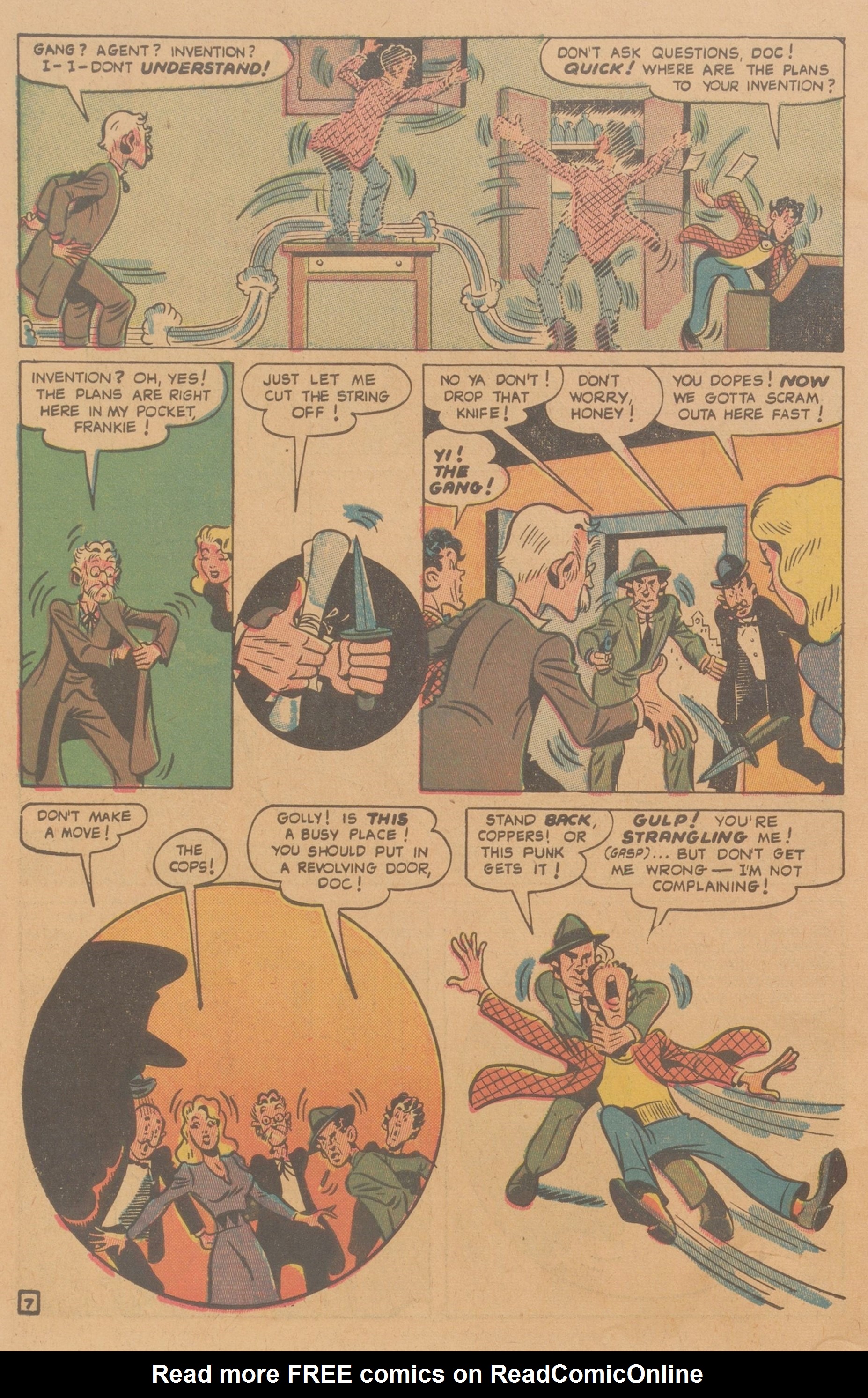 Read online Frankie Comics comic -  Issue #6 - 10