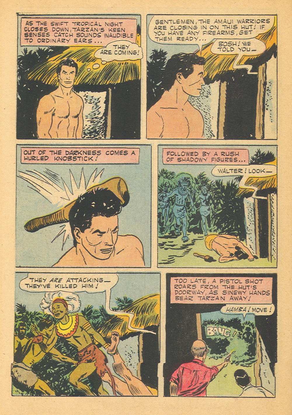 Read online Tarzan (1948) comic -  Issue #95 - 10