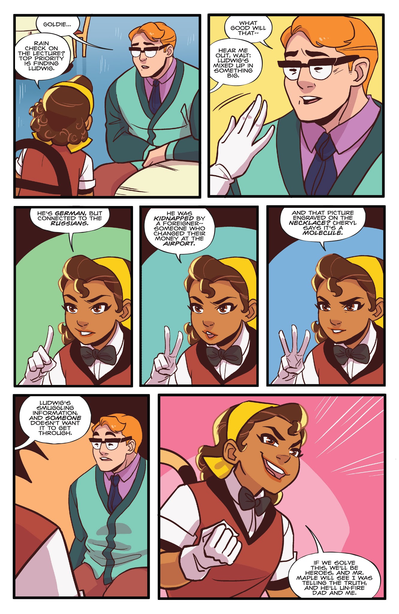 Read online Goldie Vance comic -  Issue # _TPB 1 - 59