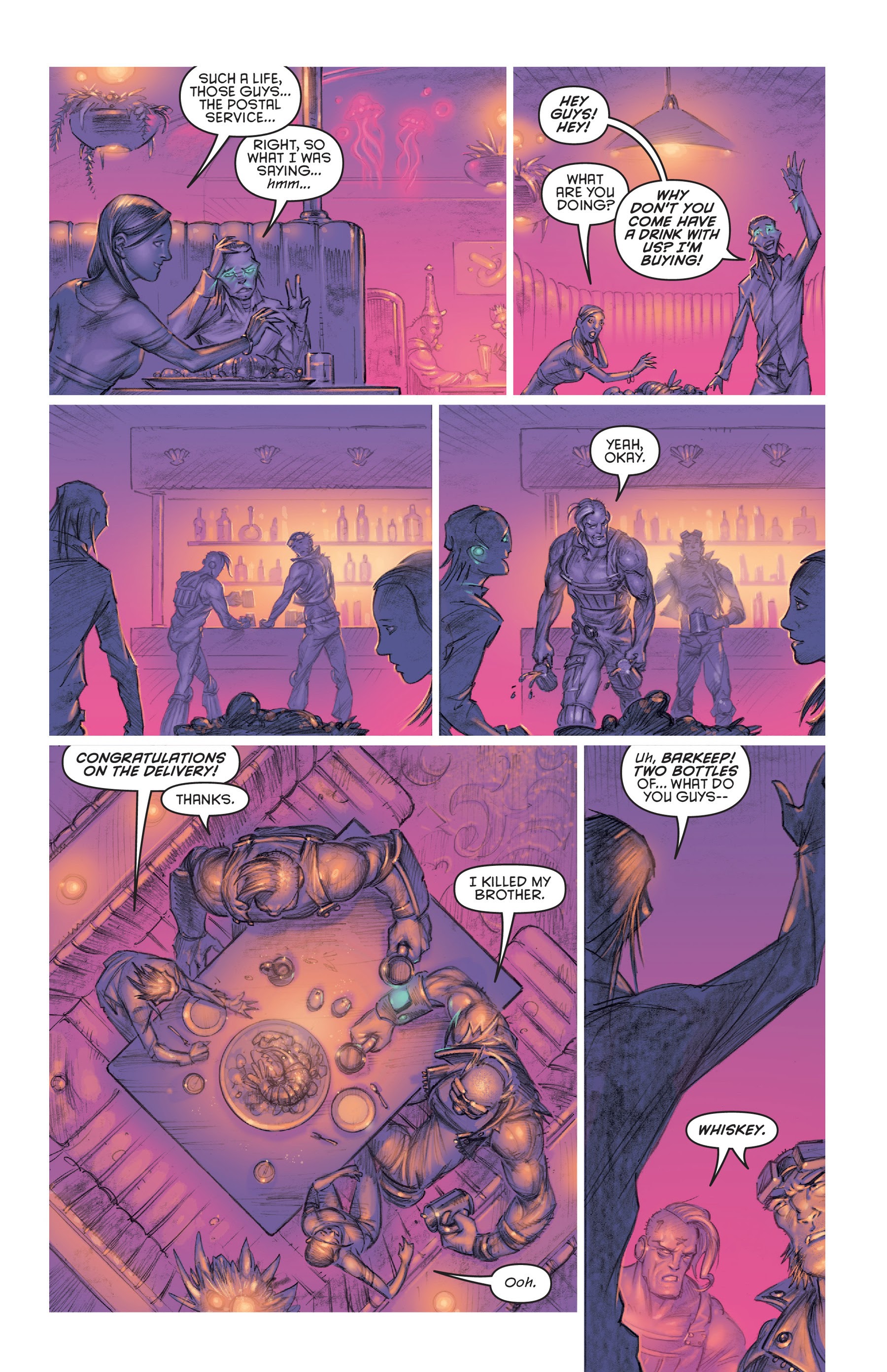 Read online Space Bastards: Special Delivery comic -  Issue # TPB - 45