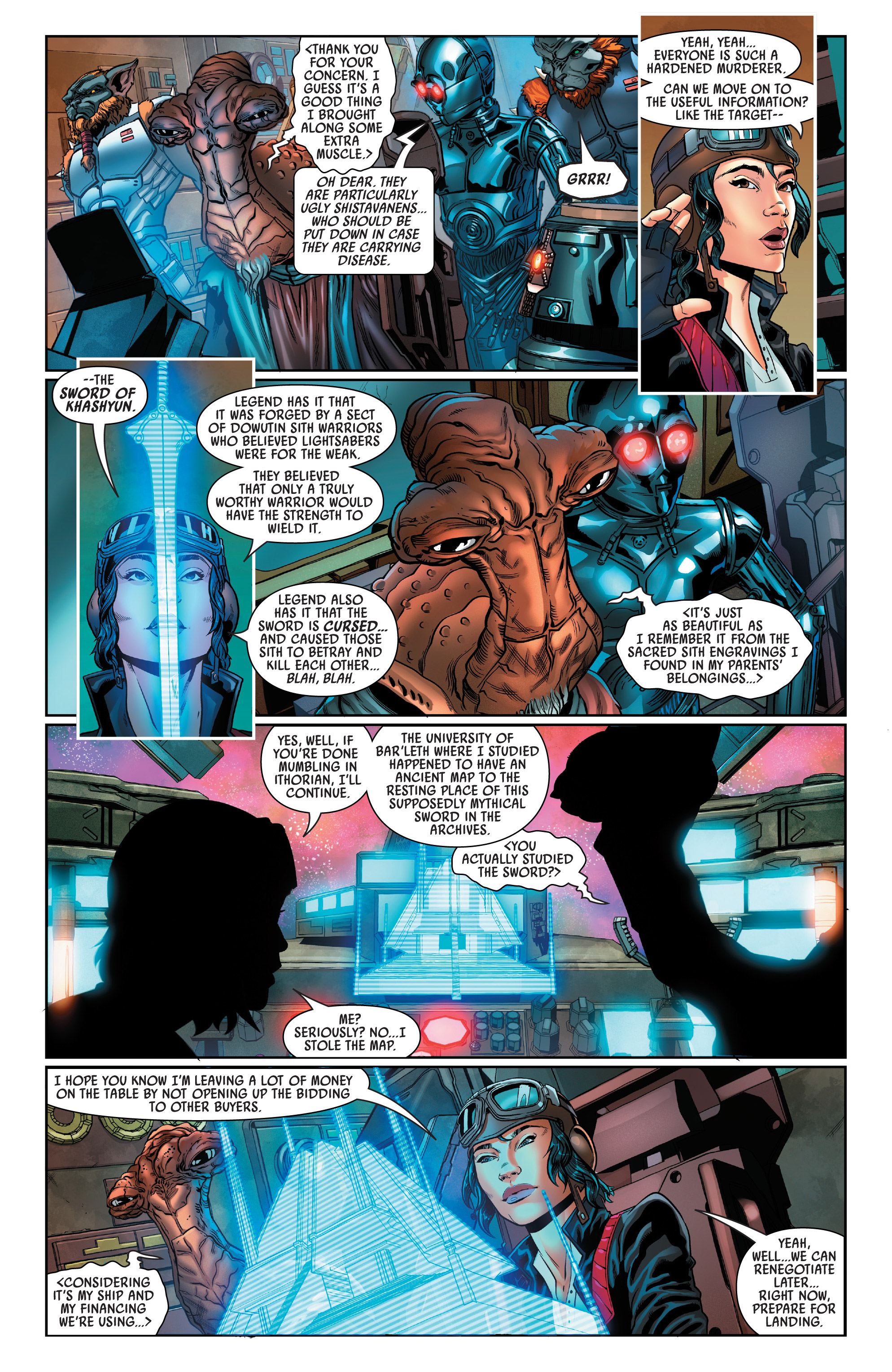 Read online Star Wars: Galaxy's Edge comic -  Issue #4 - 11