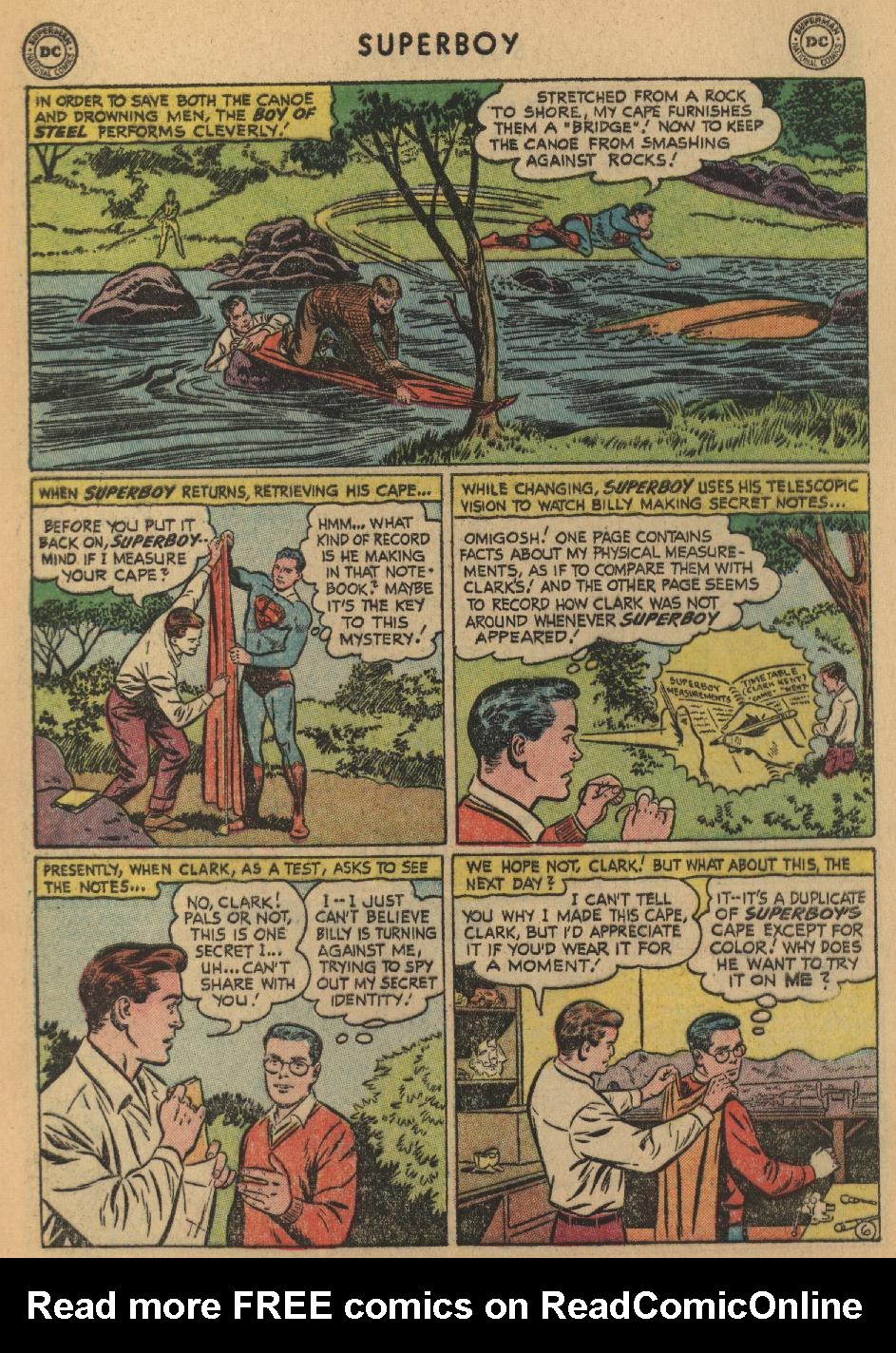 Read online Superboy (1949) comic -  Issue #47 - 7