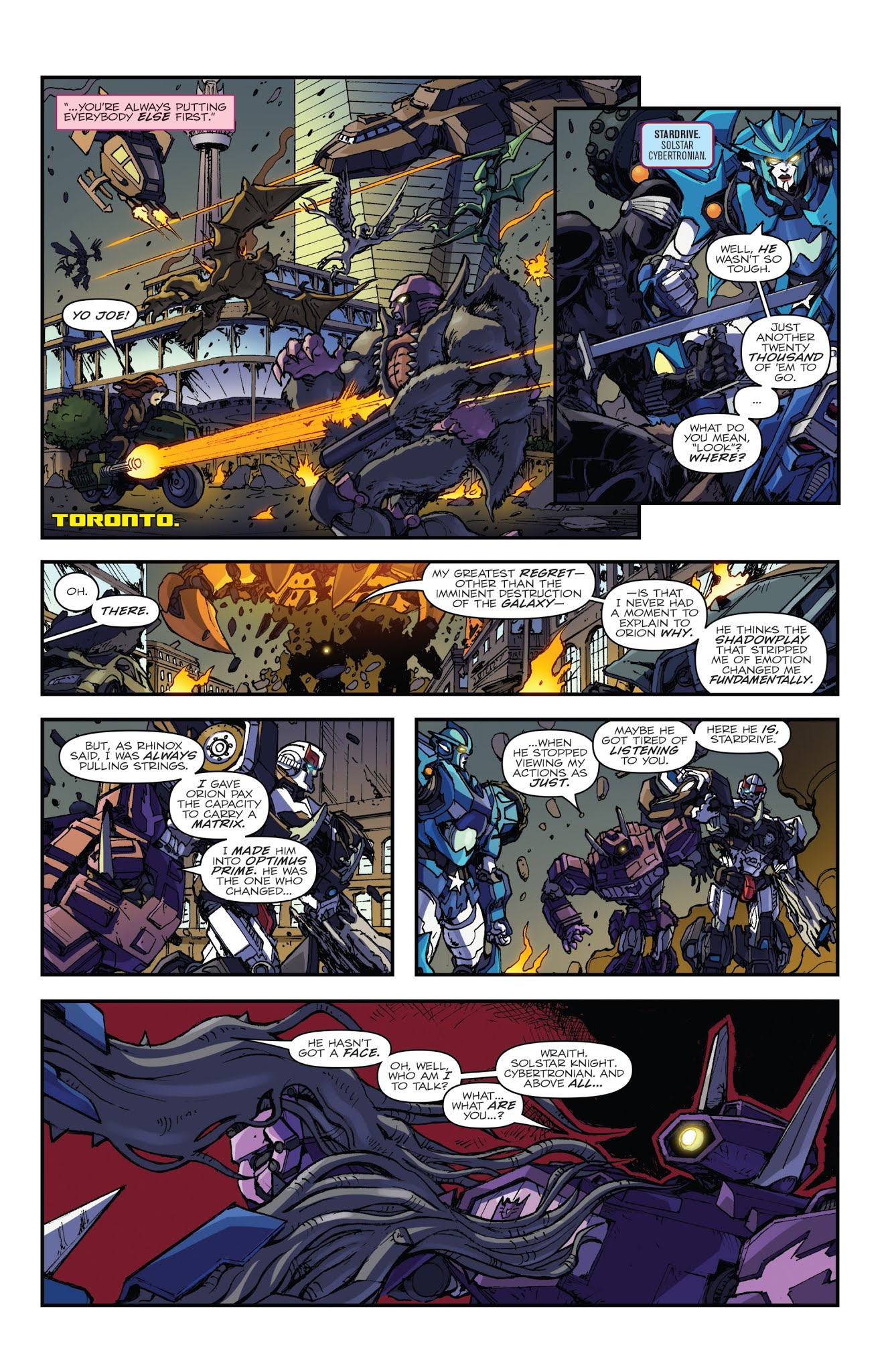 Read online Transformers: Unicron comic -  Issue #6 - 19