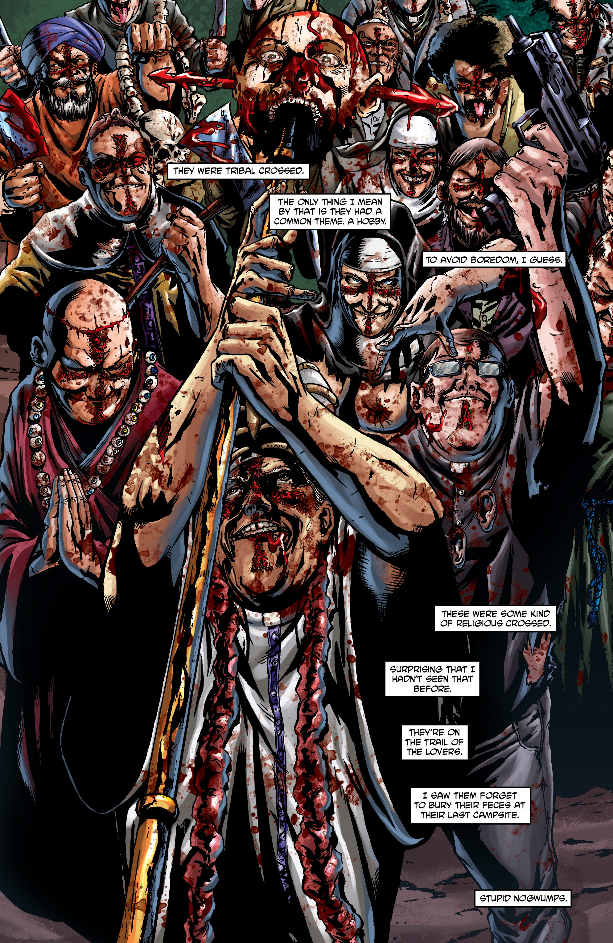 Read online Crossed: Badlands comic -  Issue #33 - 8