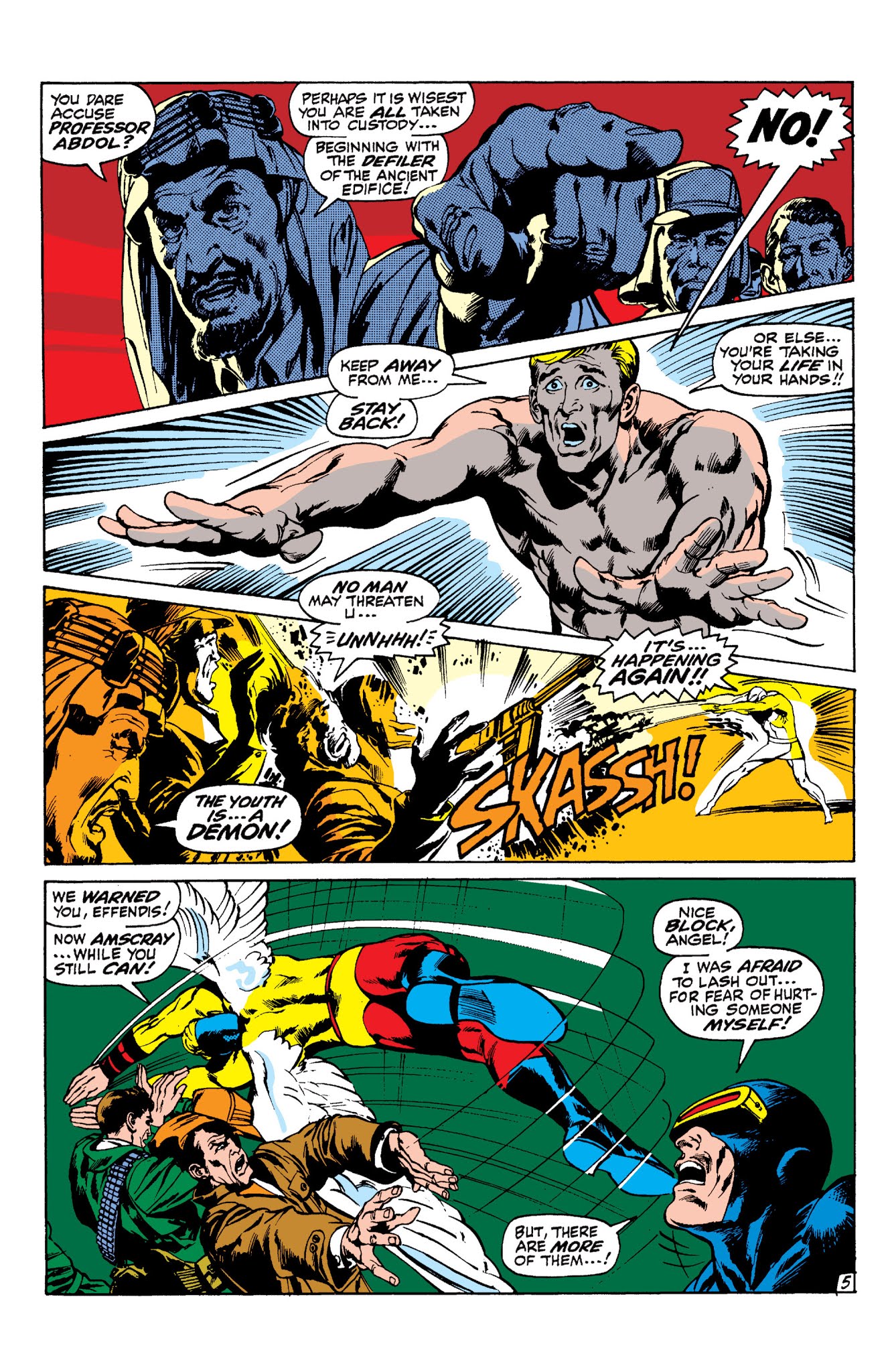 Read online Marvel Masterworks: The X-Men comic -  Issue # TPB 6 (Part 1) - 71