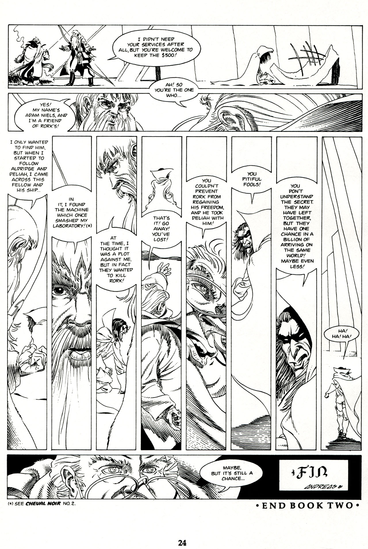 Read online Cheval Noir comic -  Issue #17 - 26