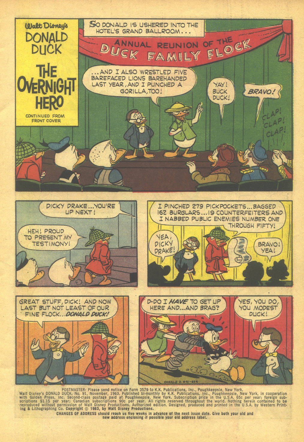 Read online Walt Disney's Donald Duck (1952) comic -  Issue #91 - 3