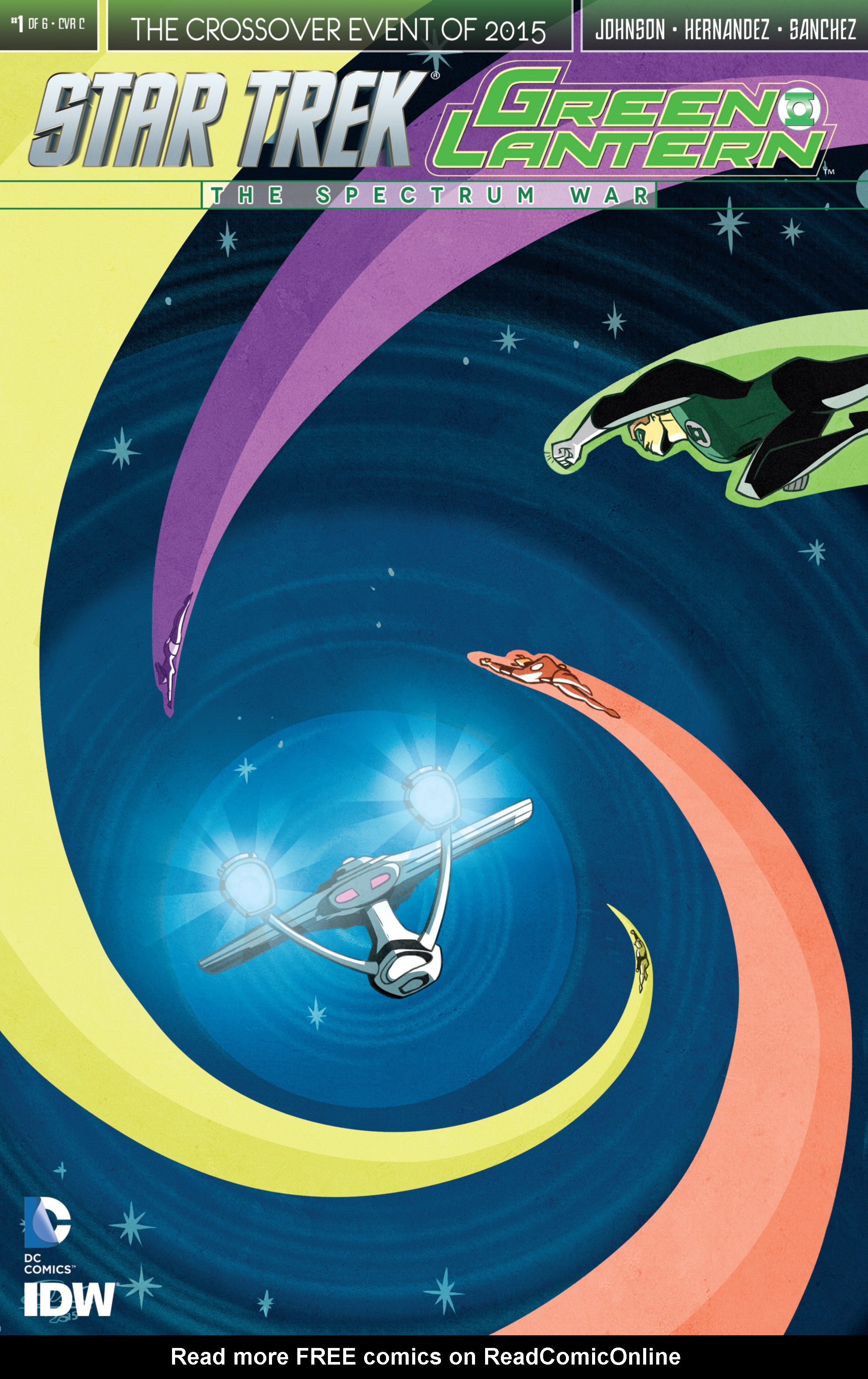 Read online Star Trek/Green Lantern (2015) comic -  Issue #1 - 3