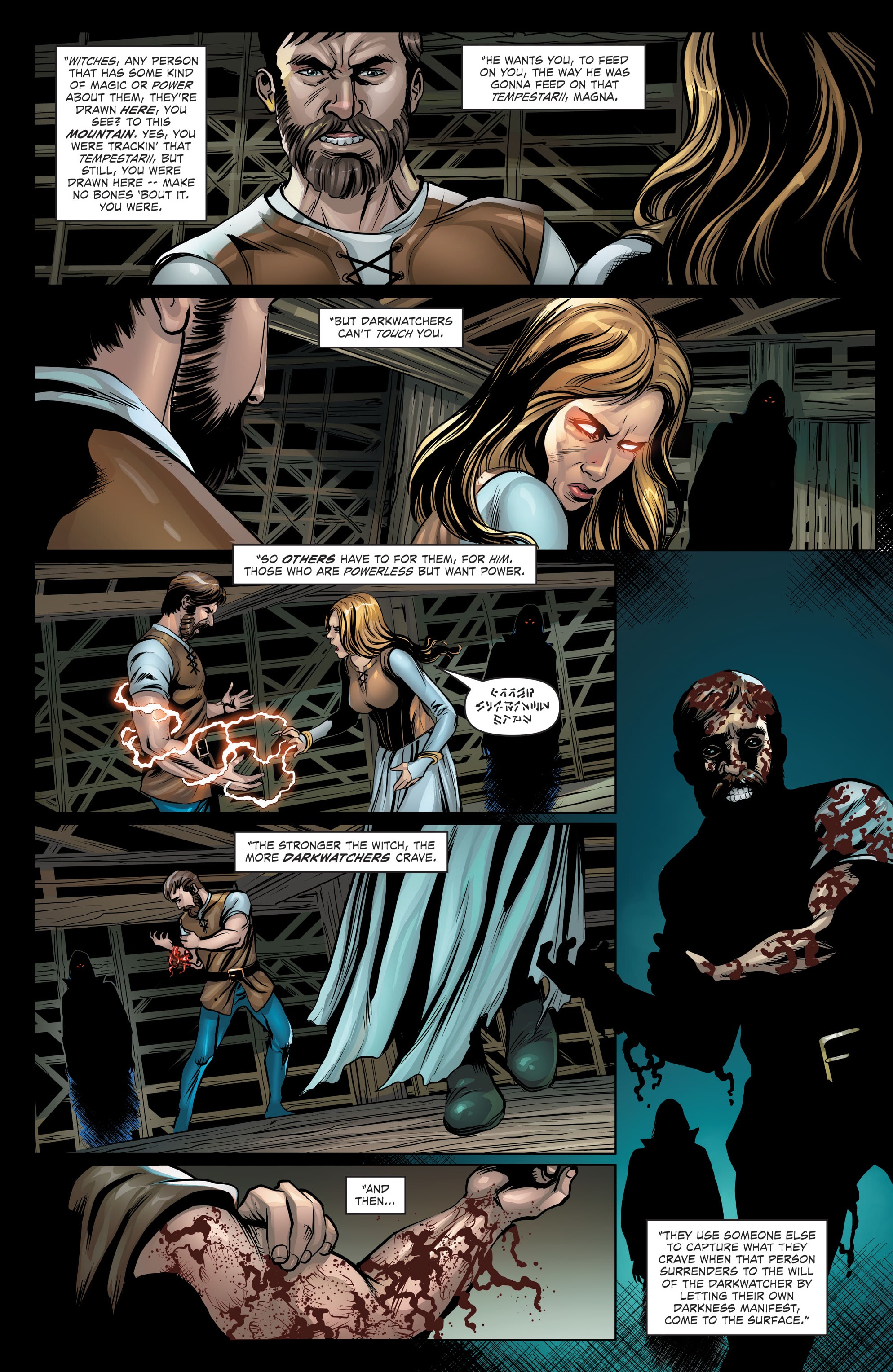 Read online Grimm Universe Presents Quarterly: Darkwatchers comic -  Issue # TPB - 36
