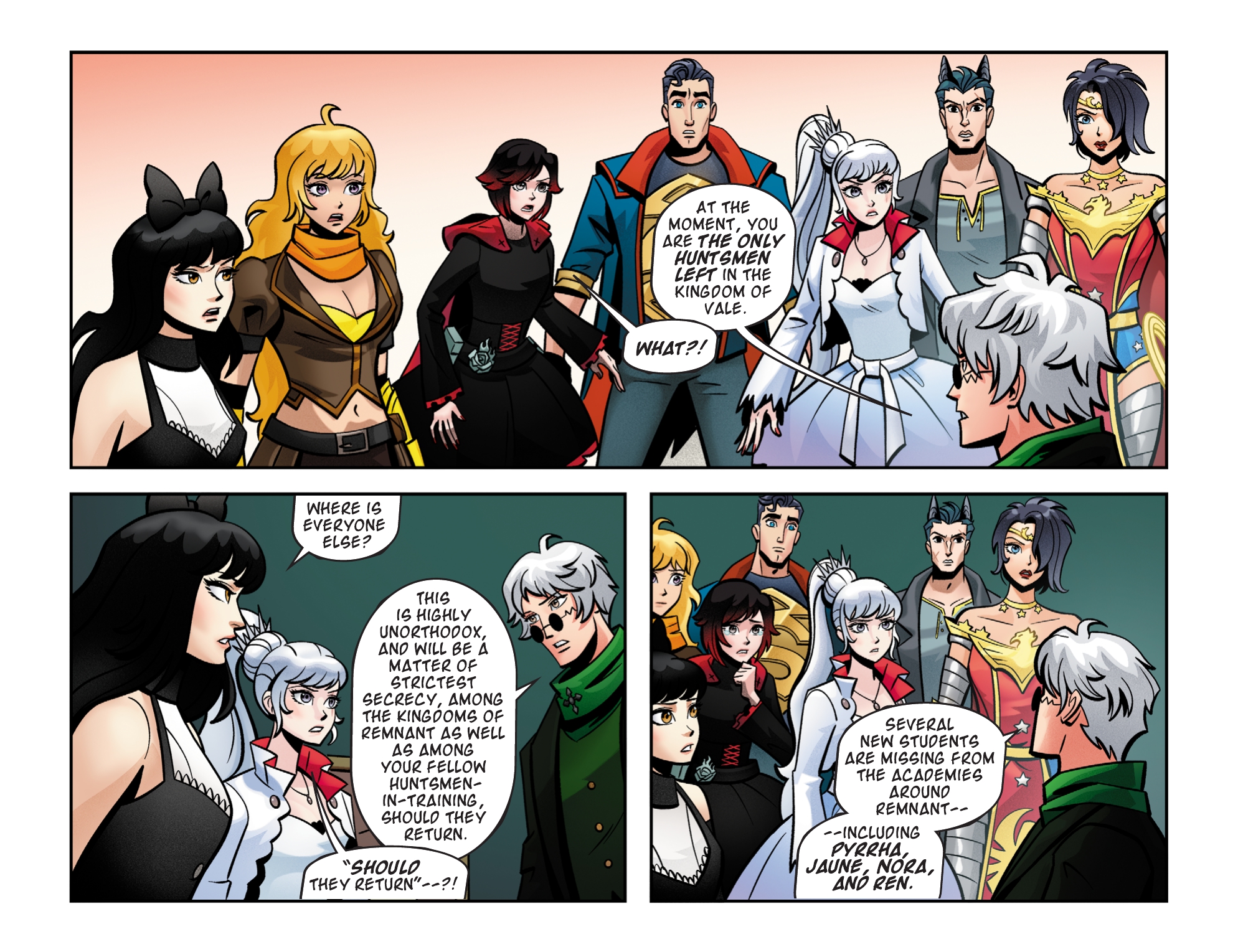 Read online RWBY/Justice League comic -  Issue #4 - 14