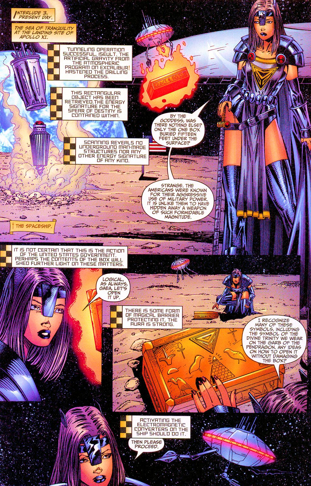 Read online Lady Pendragon comic -  Issue #5 - 11