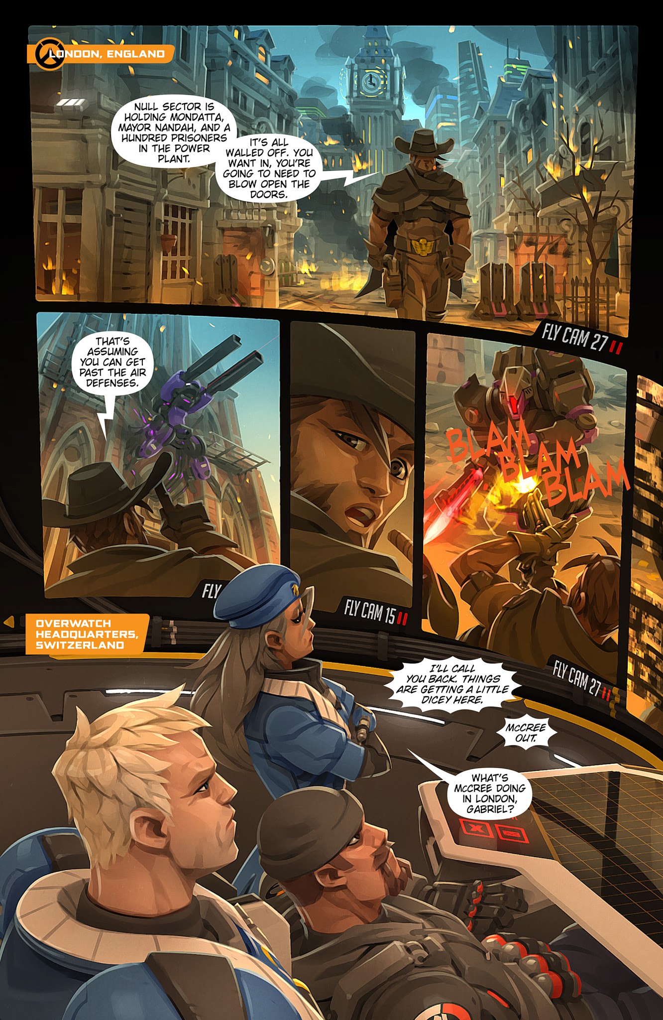 Read online Overwatch comic -  Issue #12 - 3