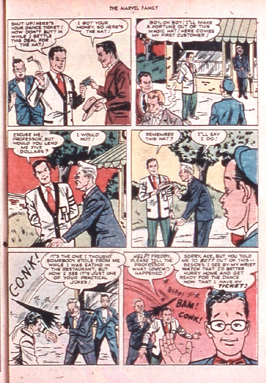 Read online The Marvel Family comic -  Issue #32 - 37